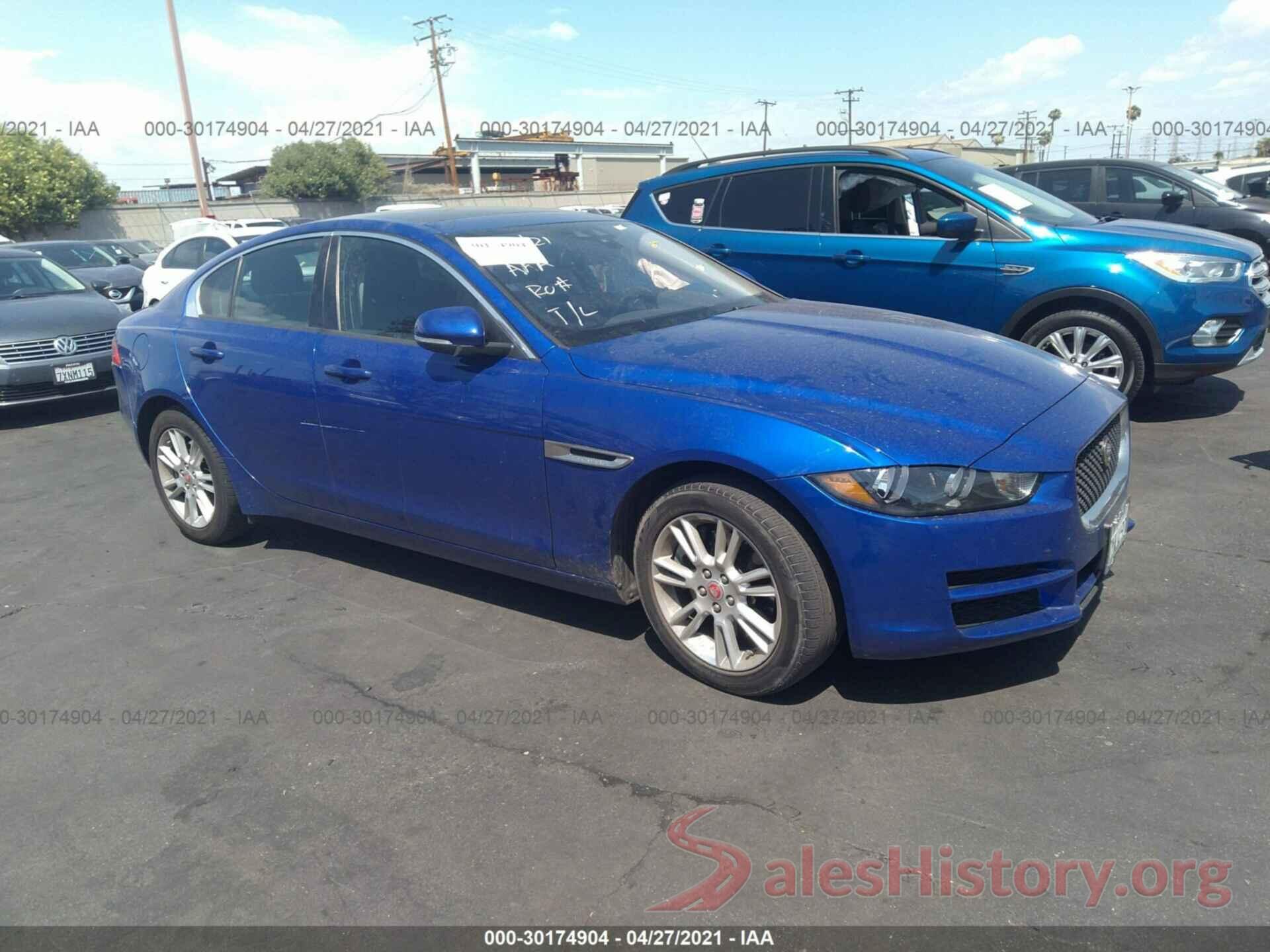 SAJAD4BG1HA973759 2017 JAGUAR XE