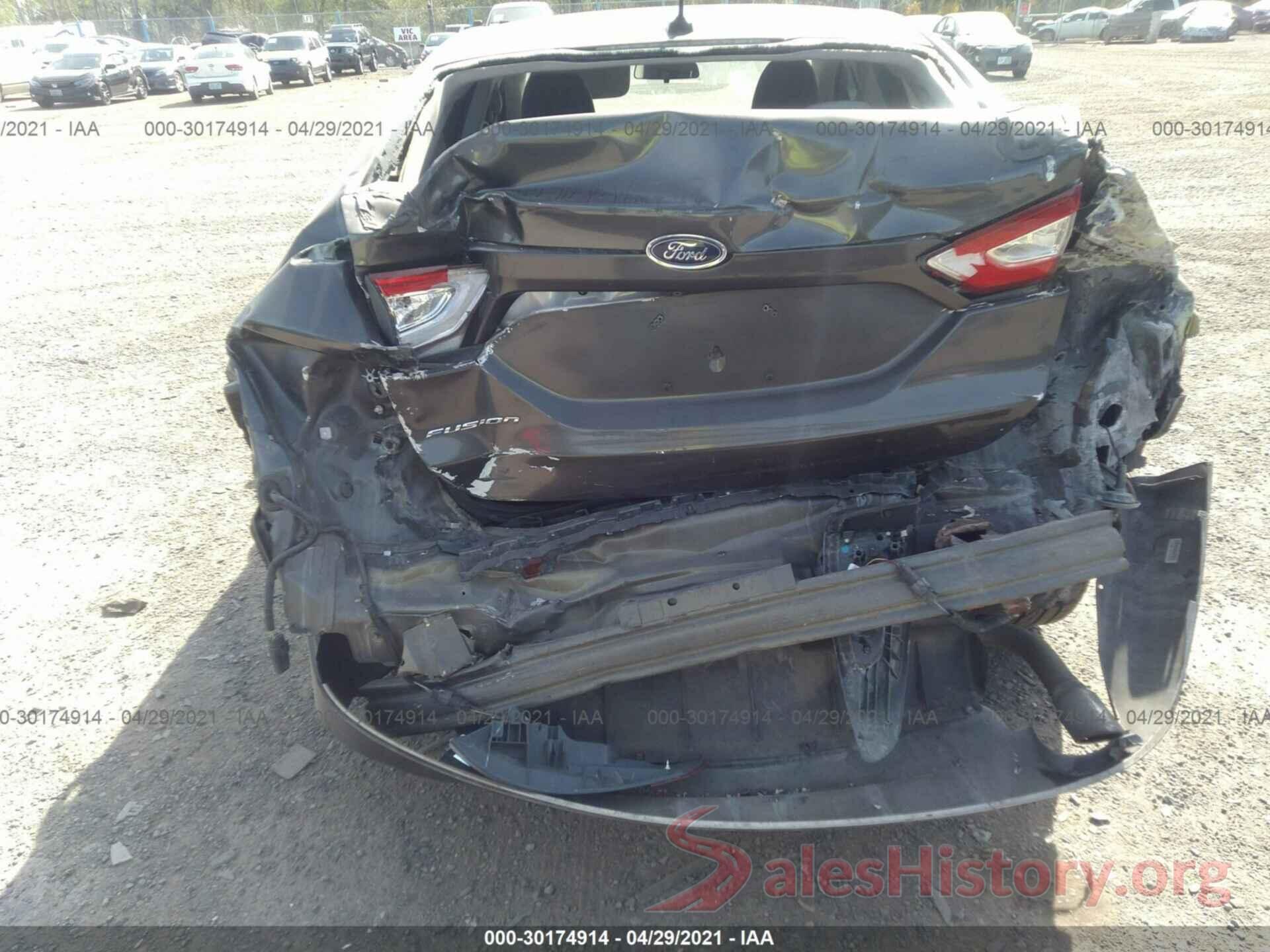 3FA6P0G77GR134318 2016 FORD FUSION