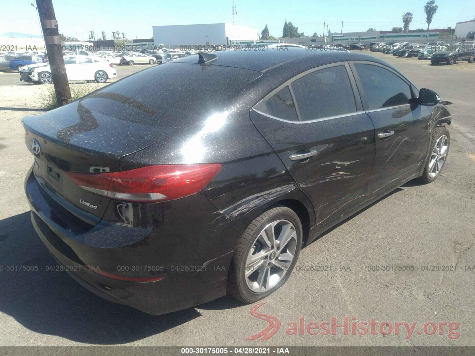 KMHD84LF7HU164234 2017 HYUNDAI ELANTRA