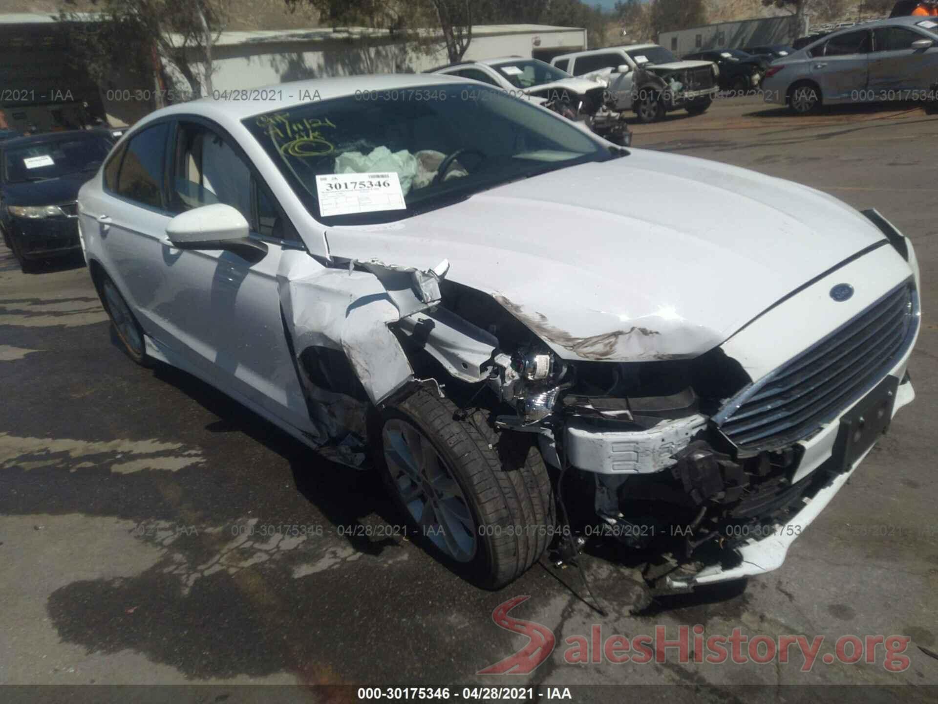 3FA6P0HD3KR173789 2019 FORD FUSION