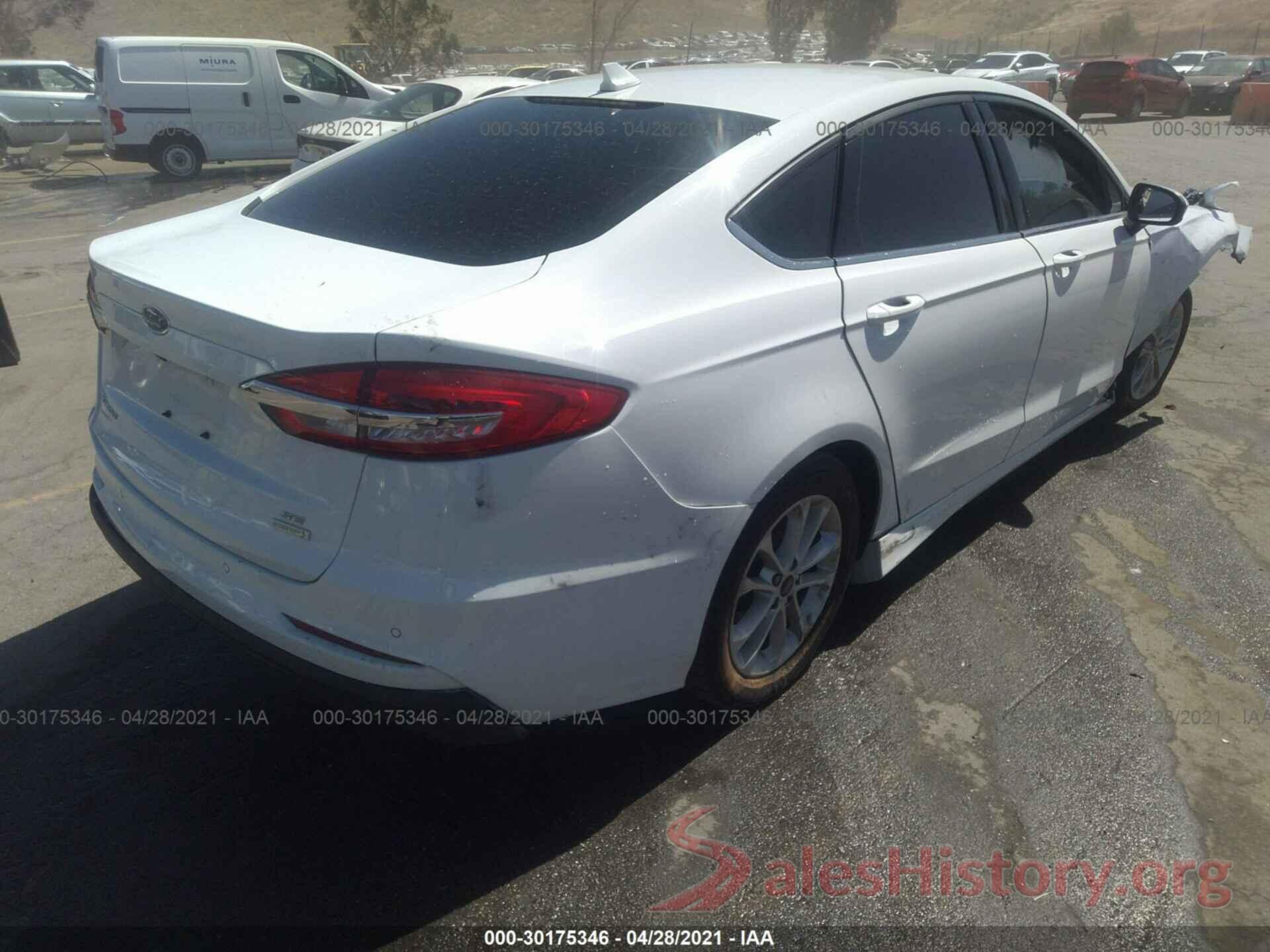 3FA6P0HD3KR173789 2019 FORD FUSION