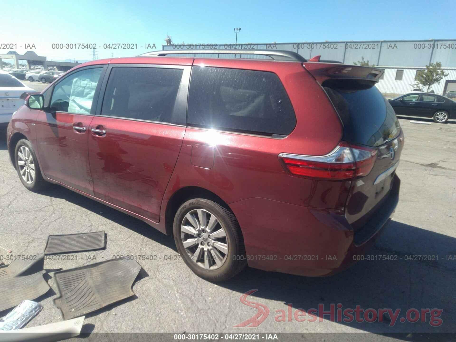 5TDDZ3DC4HS185157 2017 TOYOTA SIENNA