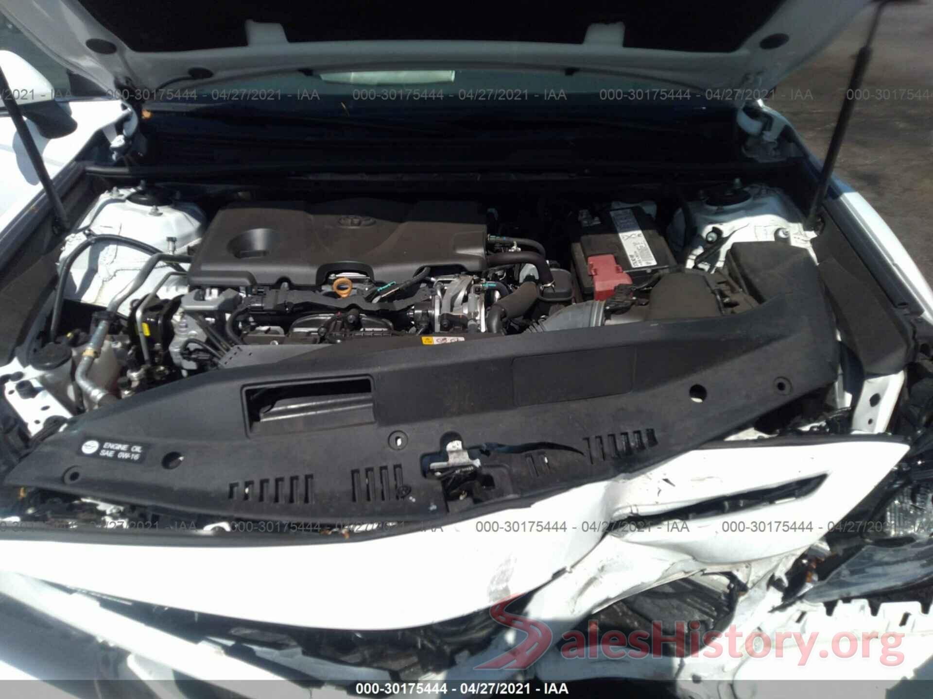 4T1B11HK2KU208938 2019 TOYOTA CAMRY