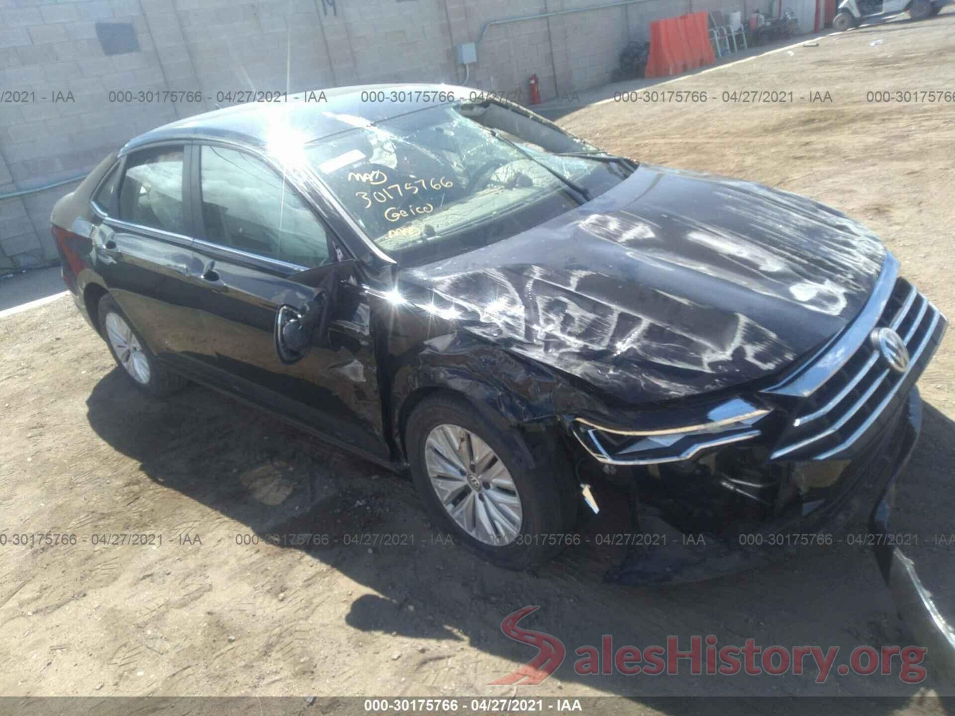 3VWC57BU2KM164886 2019 VOLKSWAGEN JETTA