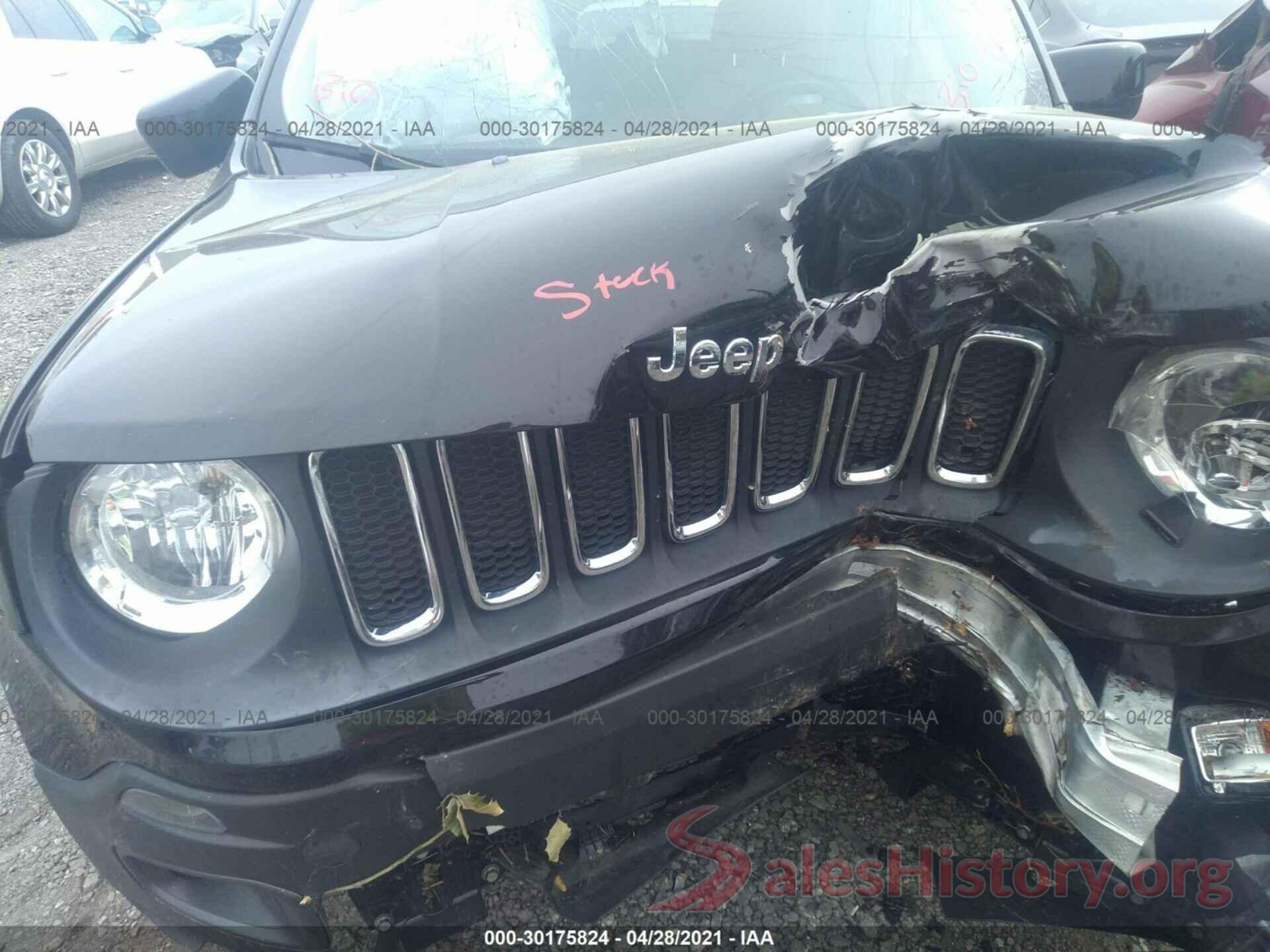 ZACCJBBT8GPC75049 2016 JEEP RENEGADE