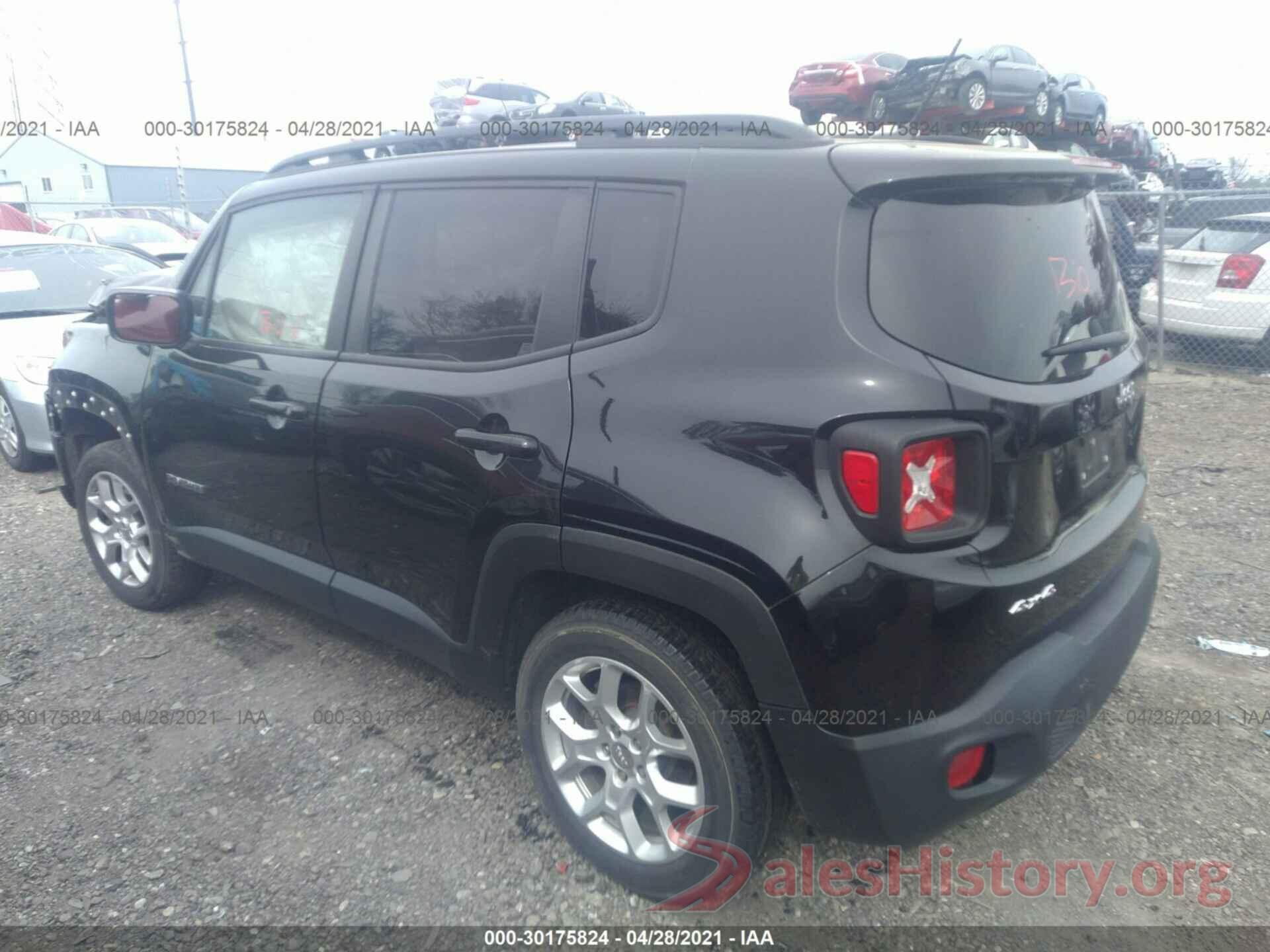 ZACCJBBT8GPC75049 2016 JEEP RENEGADE