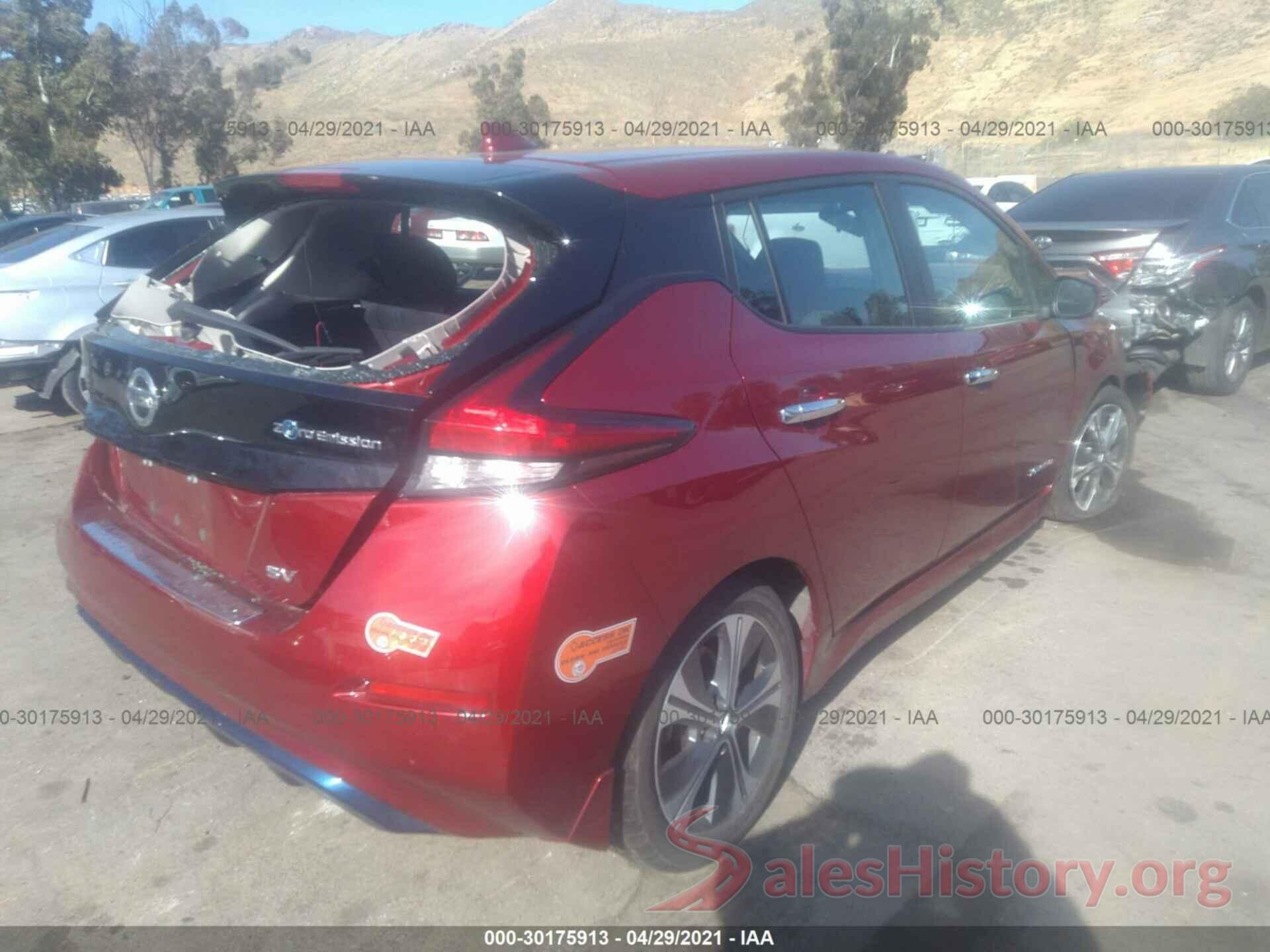 1N4AZ1CP1KC307841 2019 NISSAN LEAF