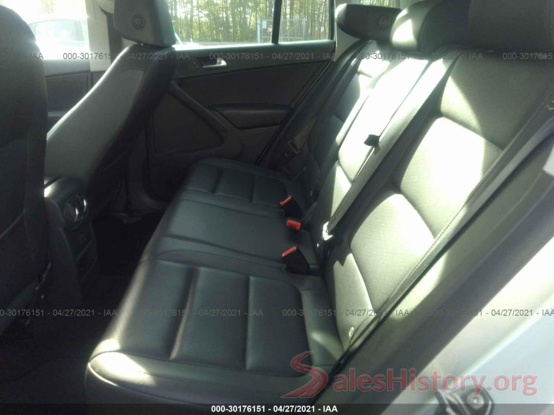 WVGBV7AX5GW607500 2016 VOLKSWAGEN TIGUAN