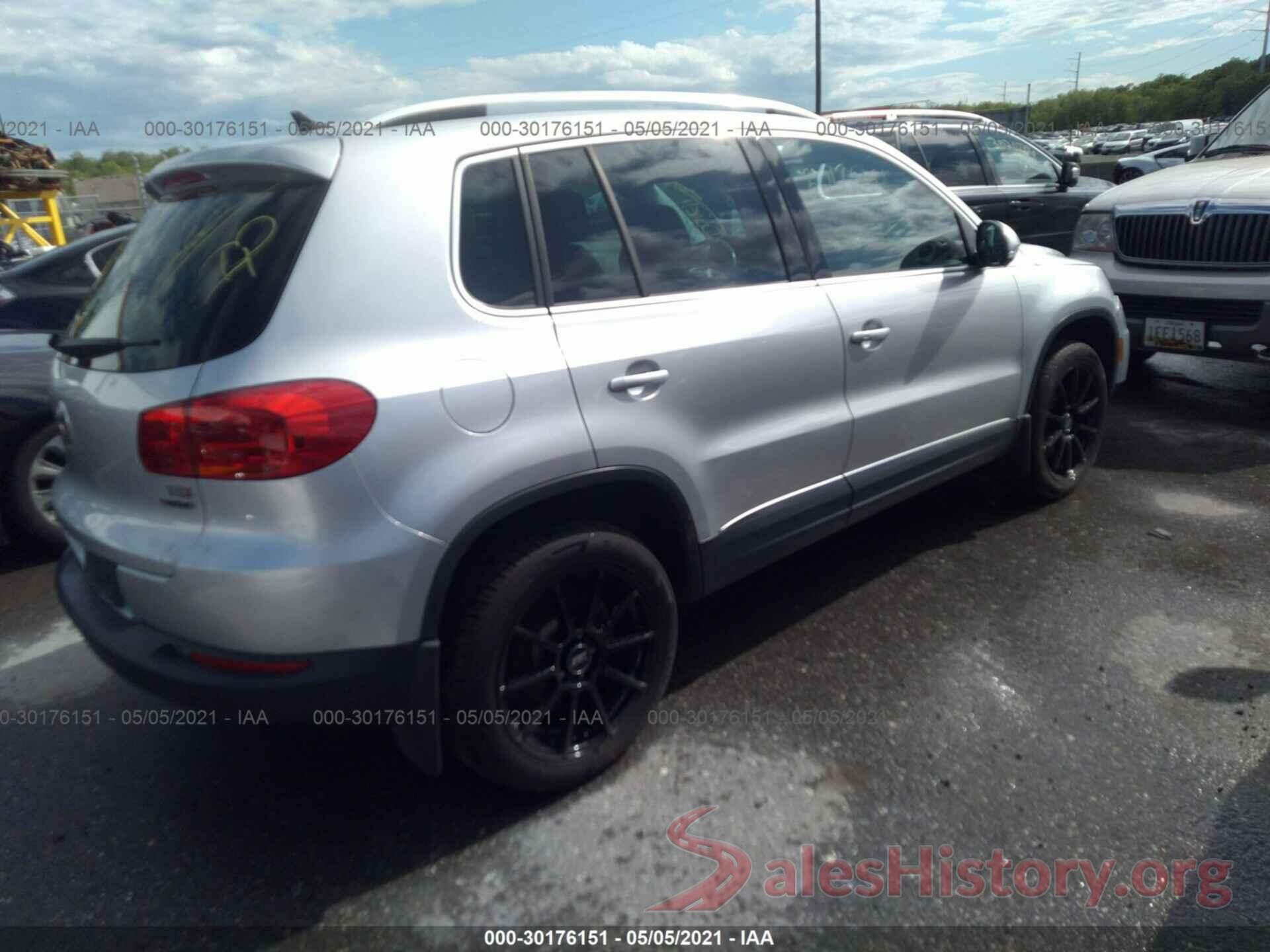 WVGBV7AX5GW607500 2016 VOLKSWAGEN TIGUAN