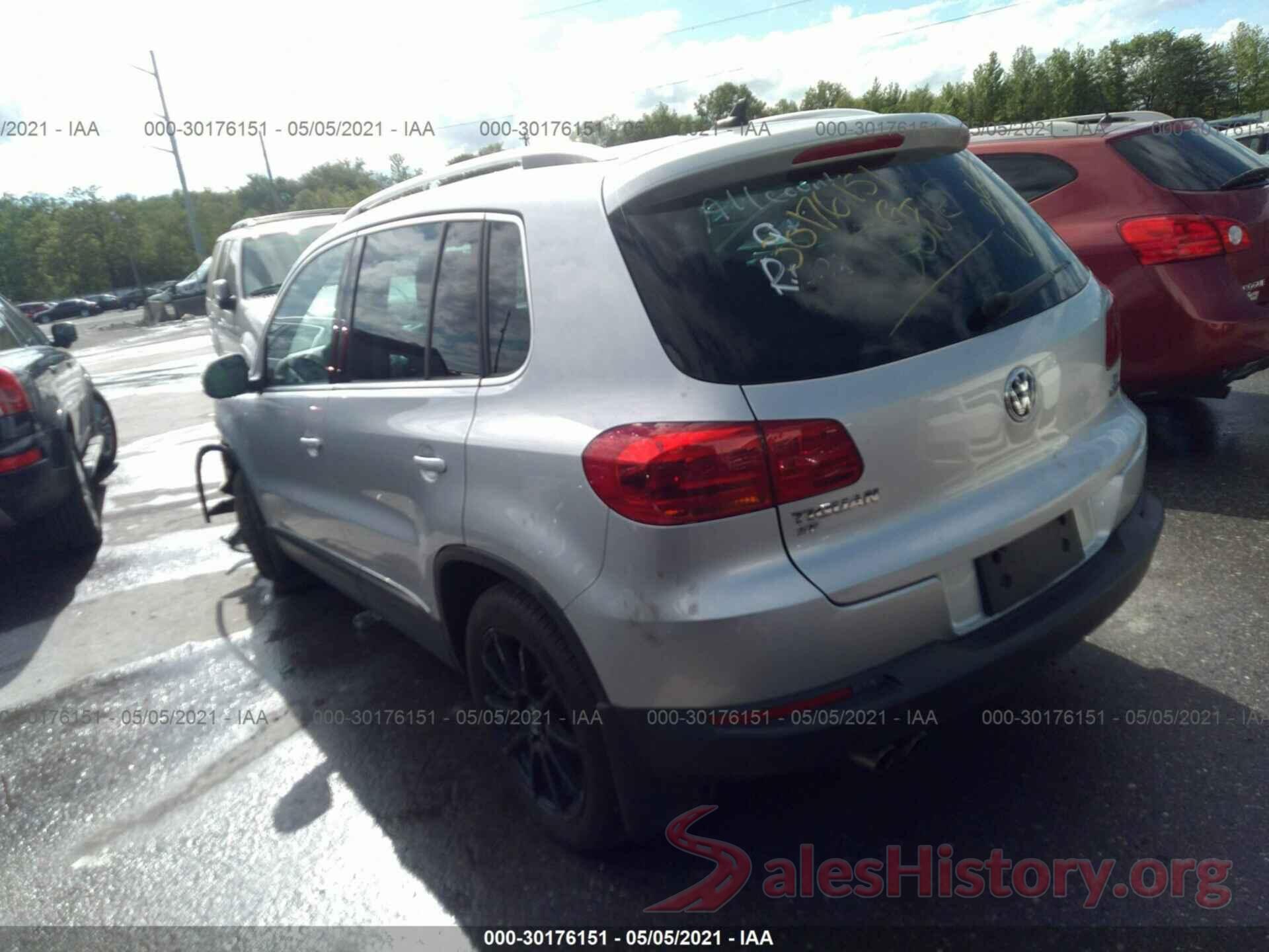 WVGBV7AX5GW607500 2016 VOLKSWAGEN TIGUAN