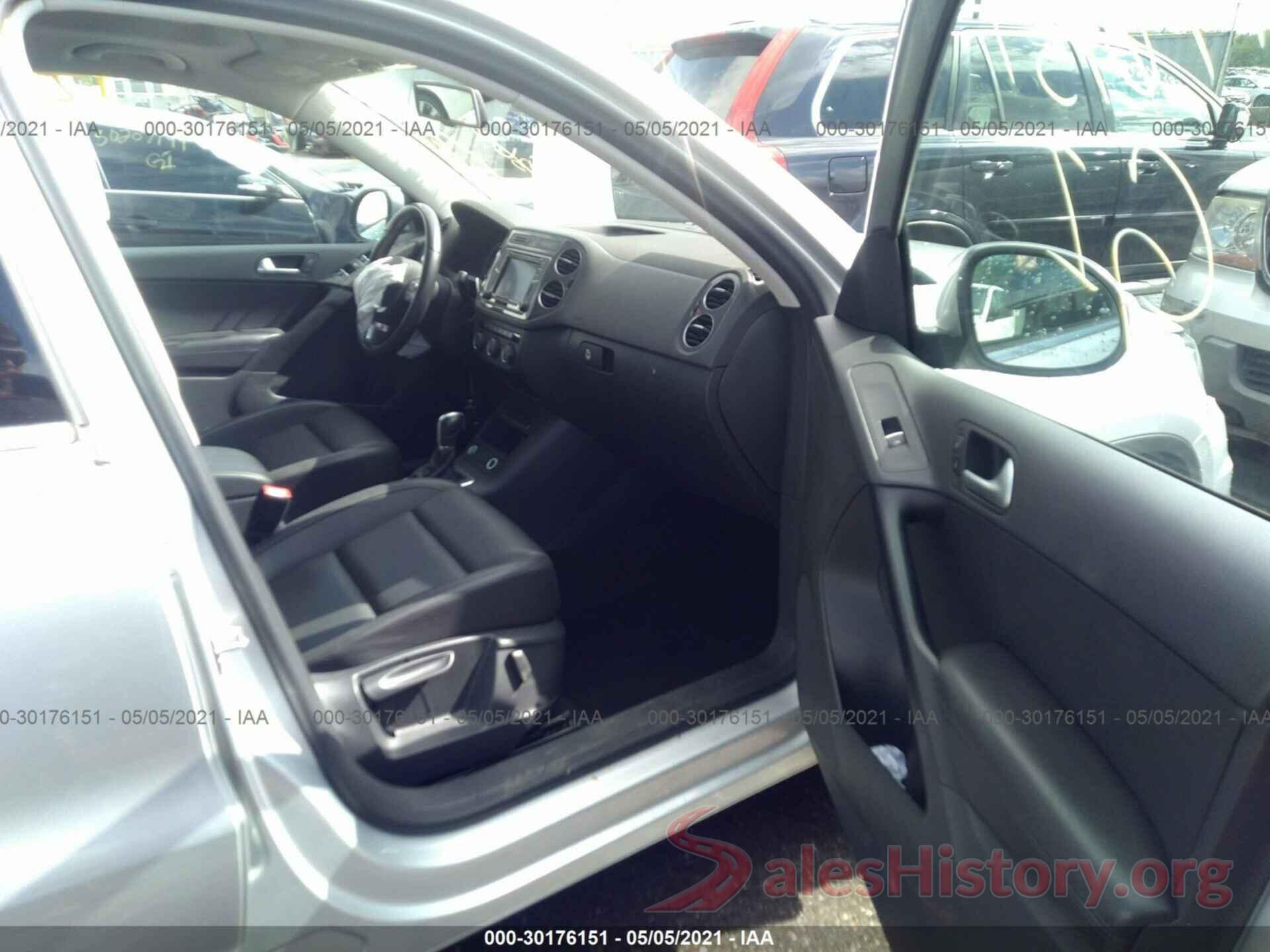 WVGBV7AX5GW607500 2016 VOLKSWAGEN TIGUAN