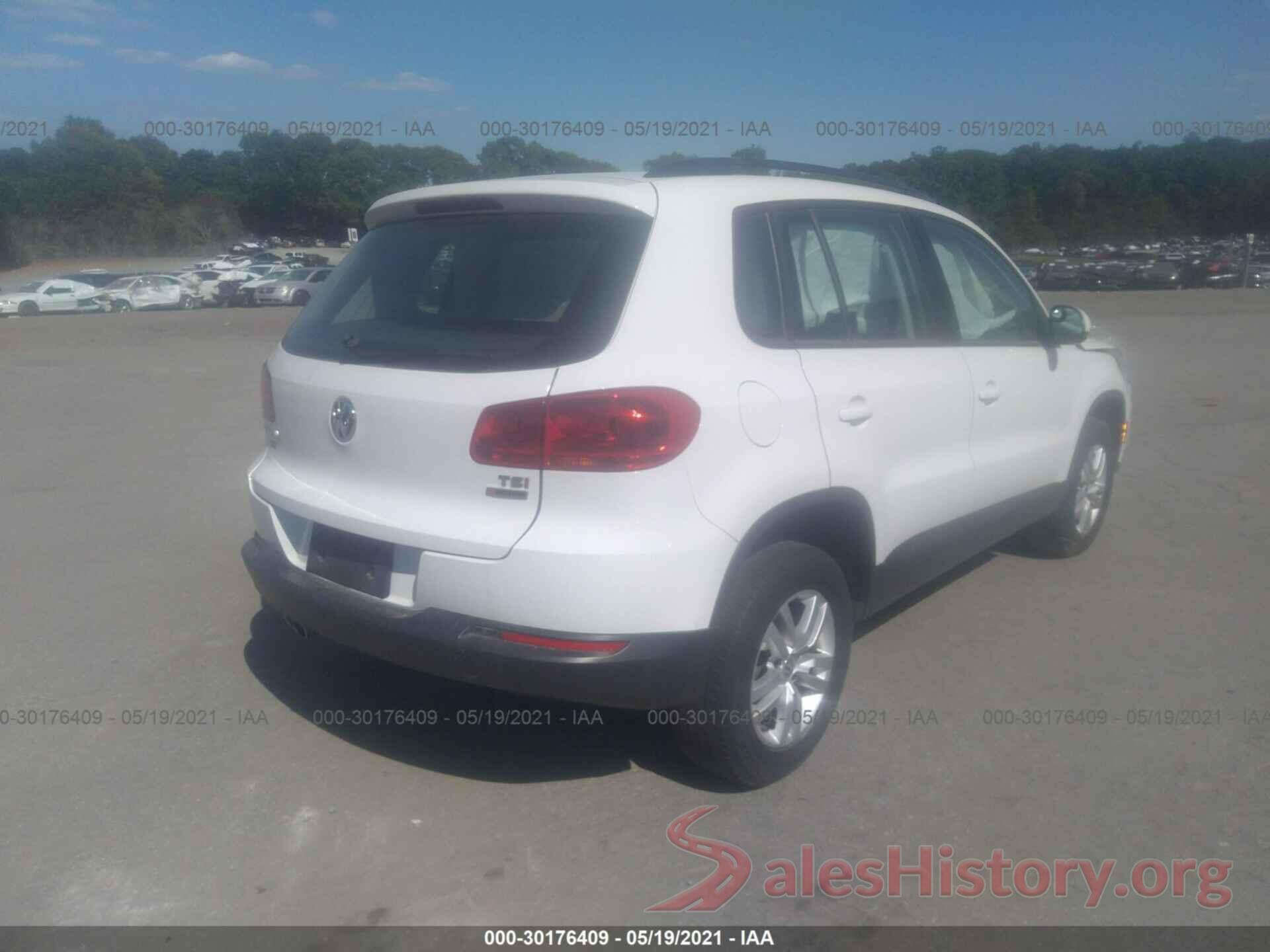 WVGBV7AX4GW587983 2016 VOLKSWAGEN TIGUAN