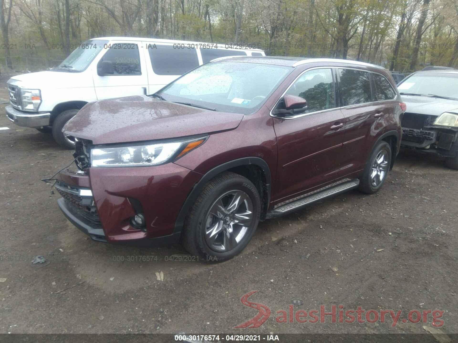 5TDDZRFH9KS723838 2019 TOYOTA HIGHLANDER