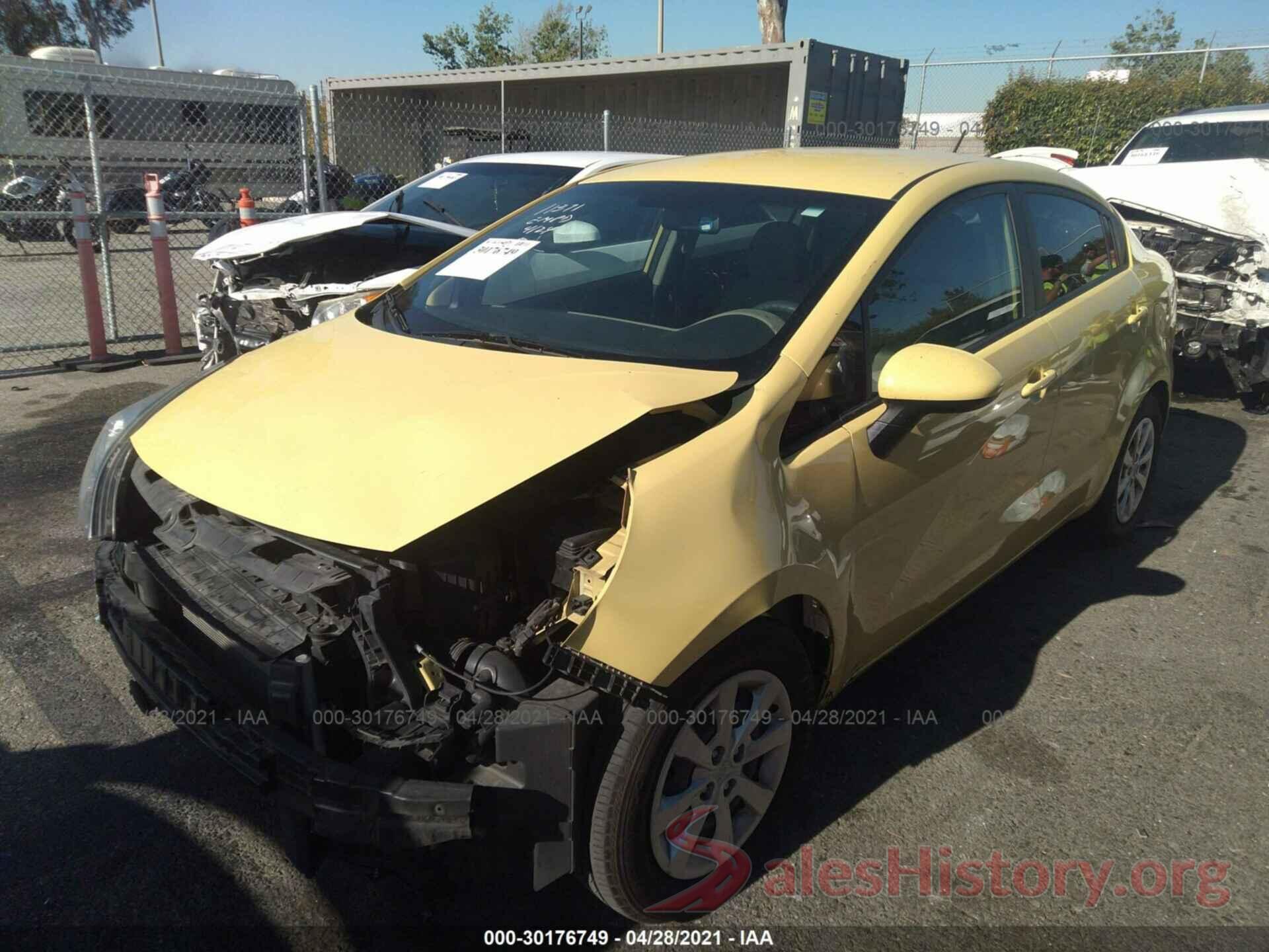 KNADM4A34G6645633 2016 KIA RIO