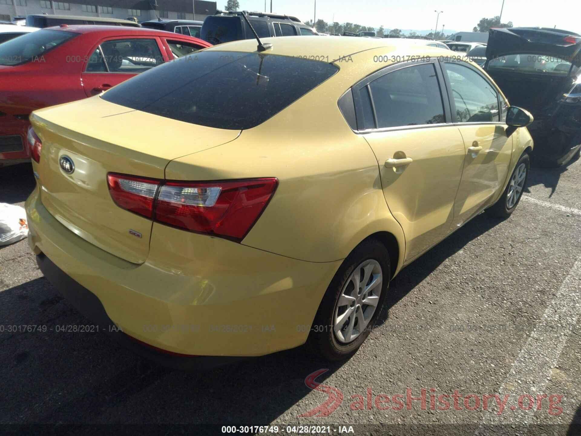 KNADM4A34G6645633 2016 KIA RIO