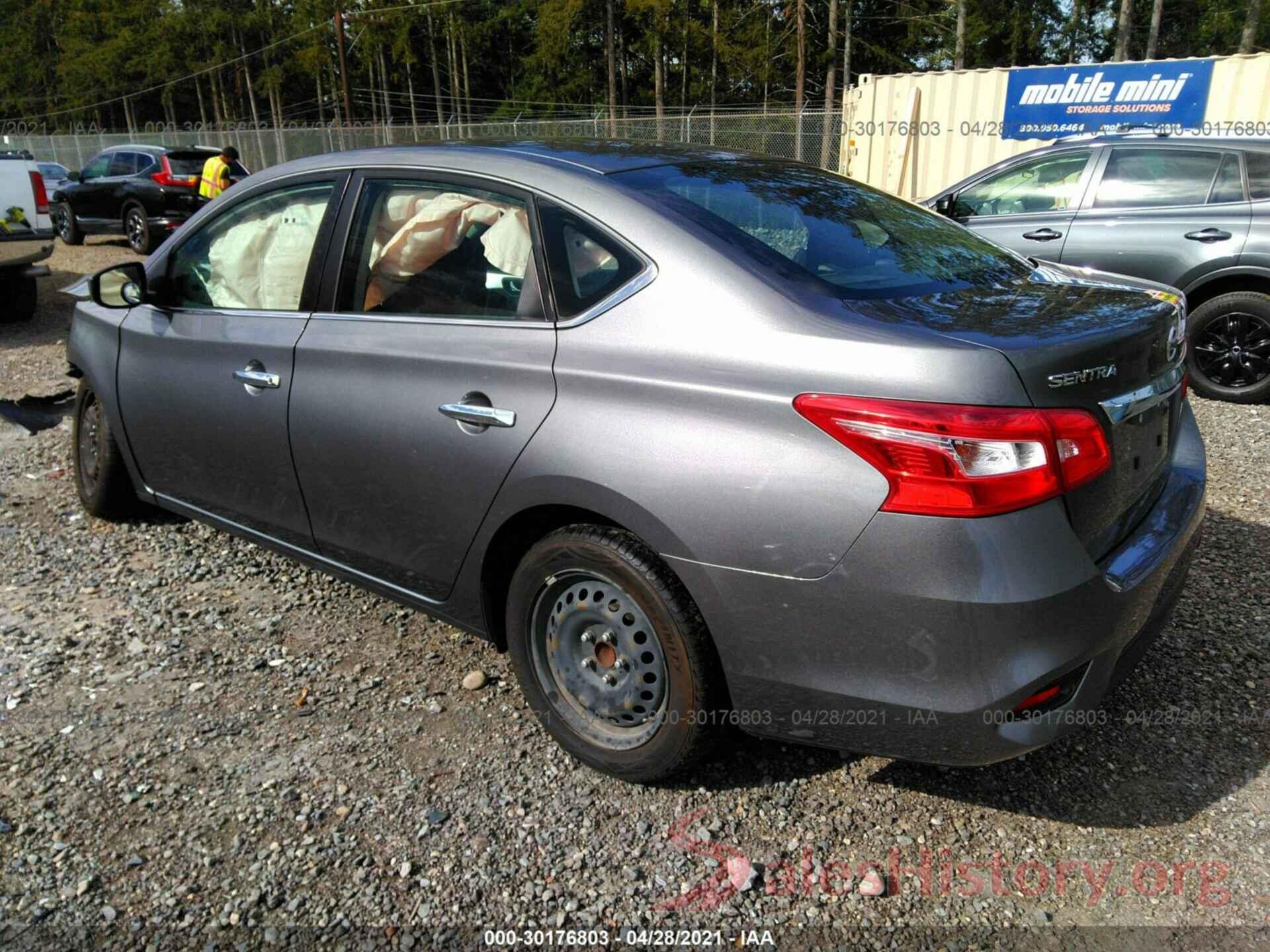 3N1AB7AP3GY278008 2016 NISSAN SENTRA