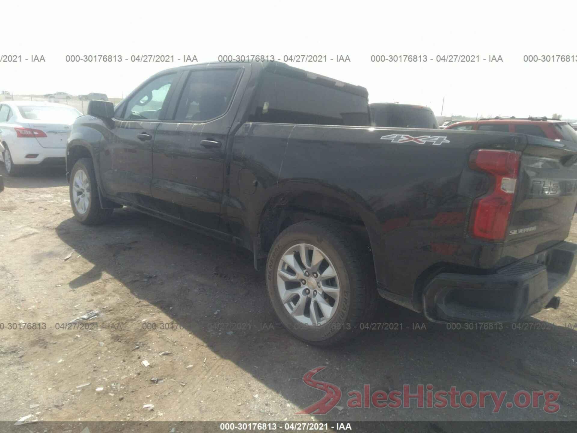 1GCPYBEH2KZ333381 2019 CHEVROLET SILVERADO 1500