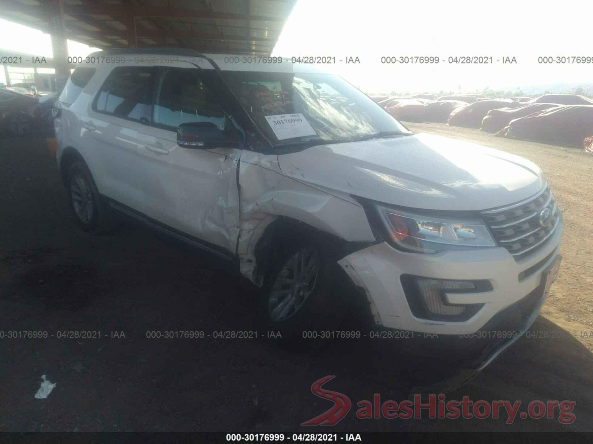 1FM5K7D80HGB92091 2017 FORD EXPLORER