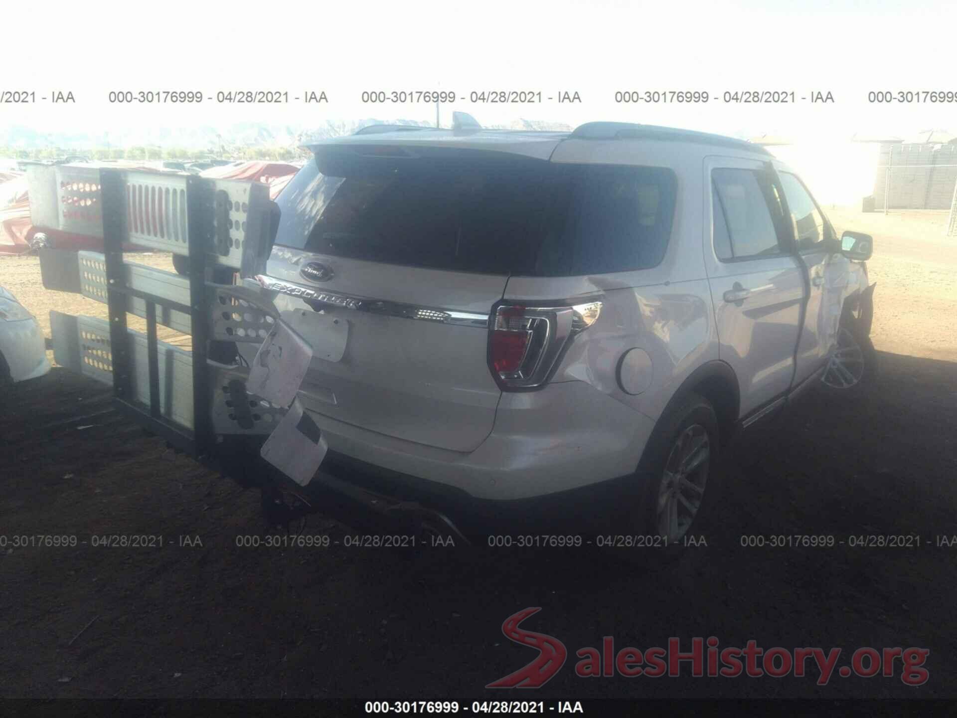 1FM5K7D80HGB92091 2017 FORD EXPLORER