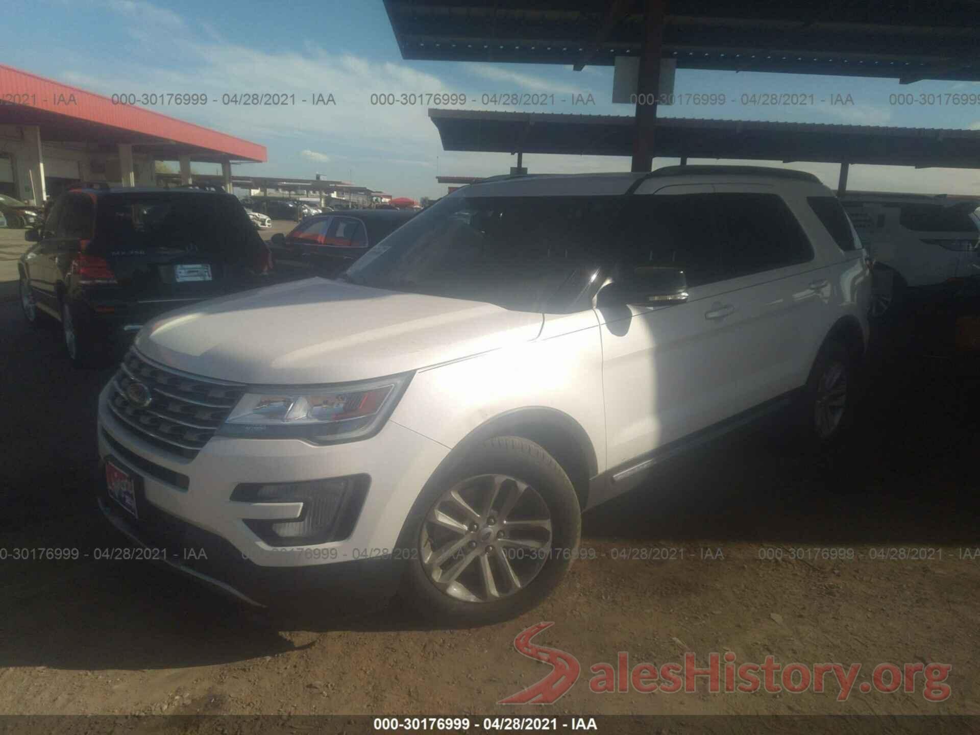 1FM5K7D80HGB92091 2017 FORD EXPLORER