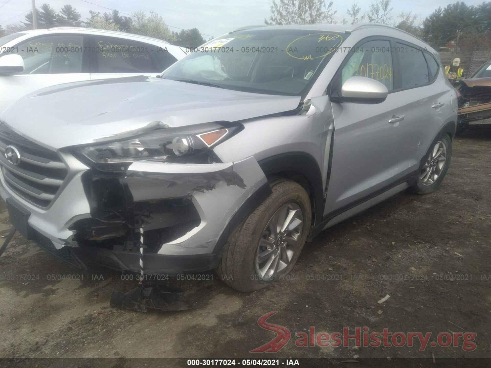 KM8J3CA44HU427129 2017 HYUNDAI TUCSON