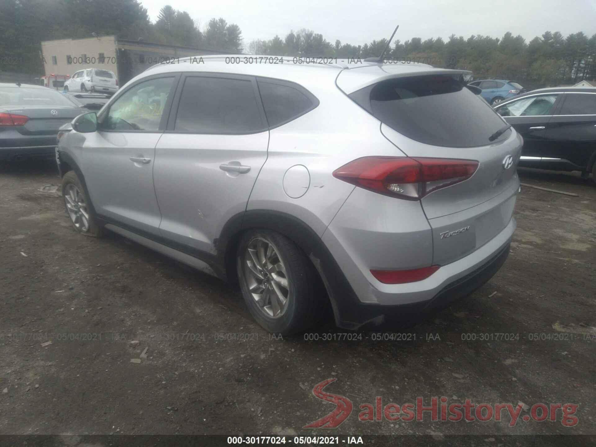 KM8J3CA44HU427129 2017 HYUNDAI TUCSON