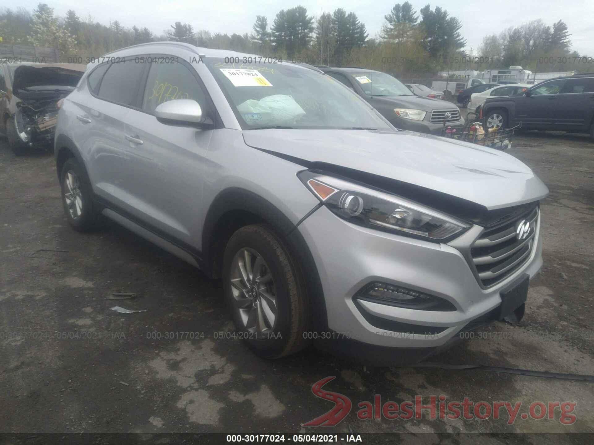 KM8J3CA44HU427129 2017 HYUNDAI TUCSON