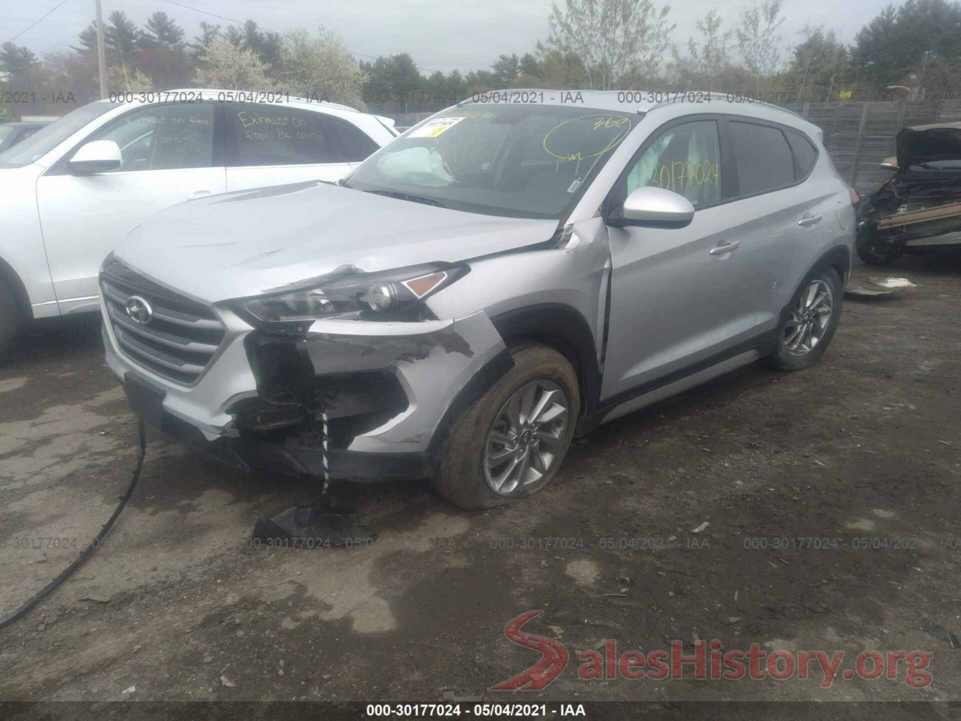 KM8J3CA44HU427129 2017 HYUNDAI TUCSON