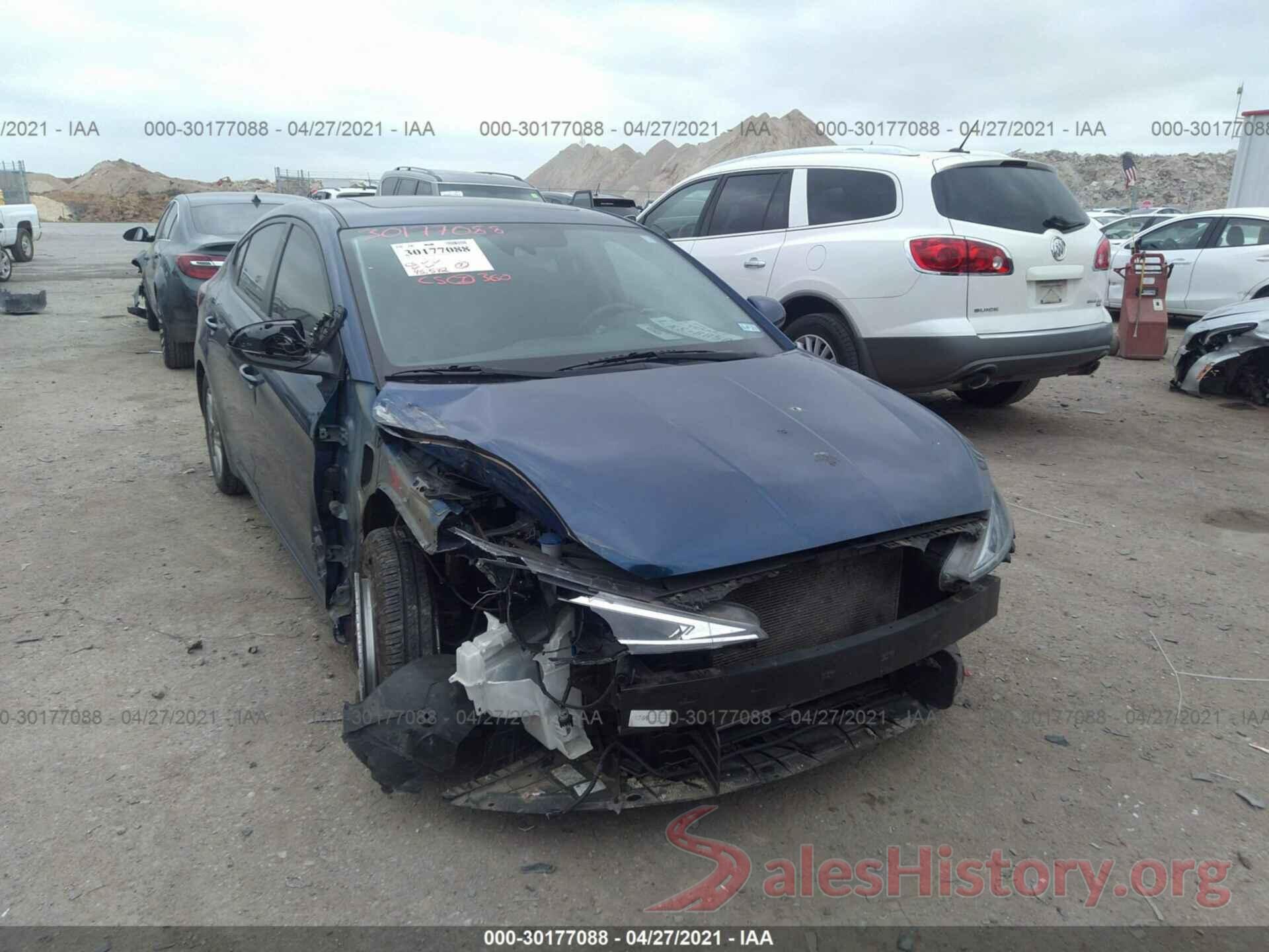 5NPD84LF4KH414406 2019 HYUNDAI ELANTRA