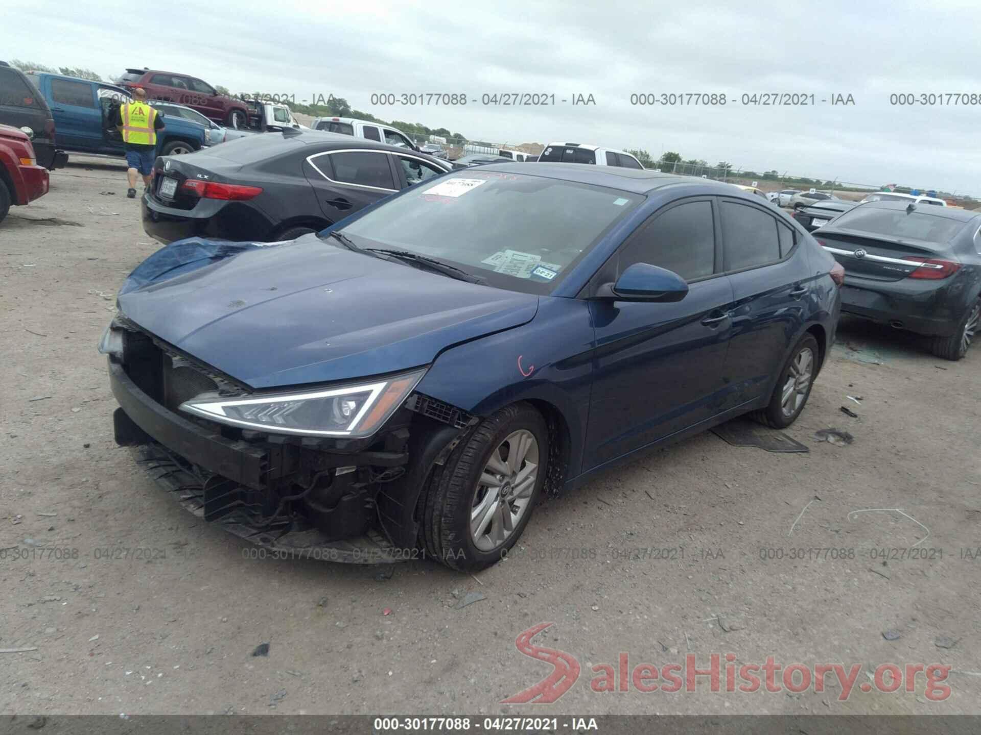 5NPD84LF4KH414406 2019 HYUNDAI ELANTRA