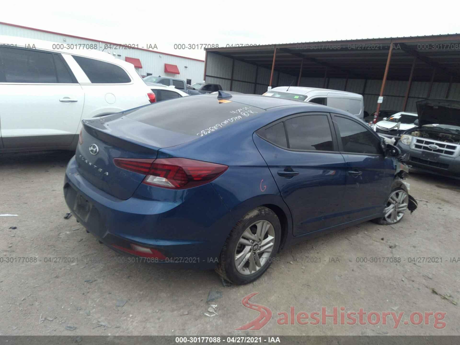 5NPD84LF4KH414406 2019 HYUNDAI ELANTRA