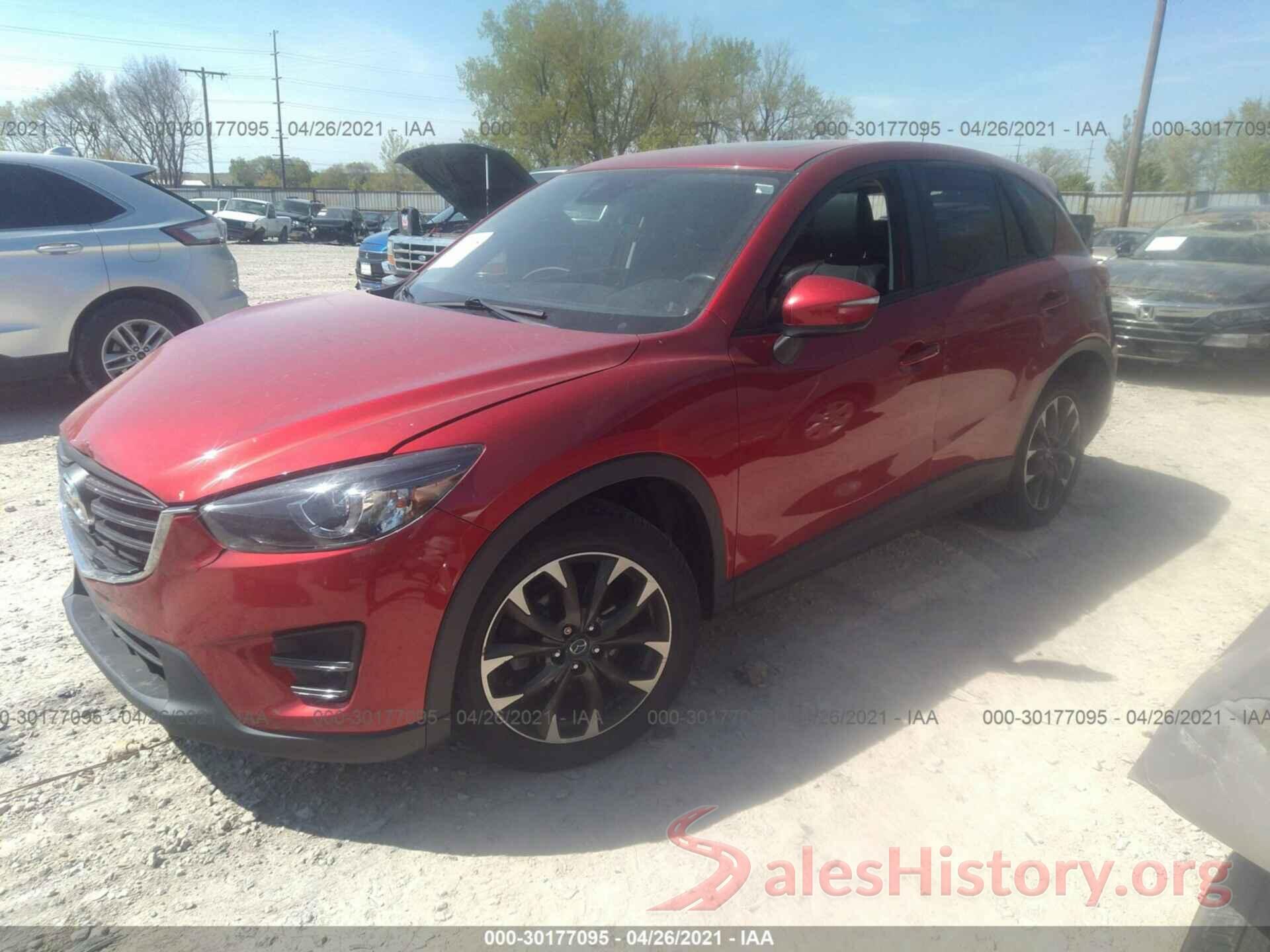 JM3KE4DY4G0682609 2016 MAZDA CX-5