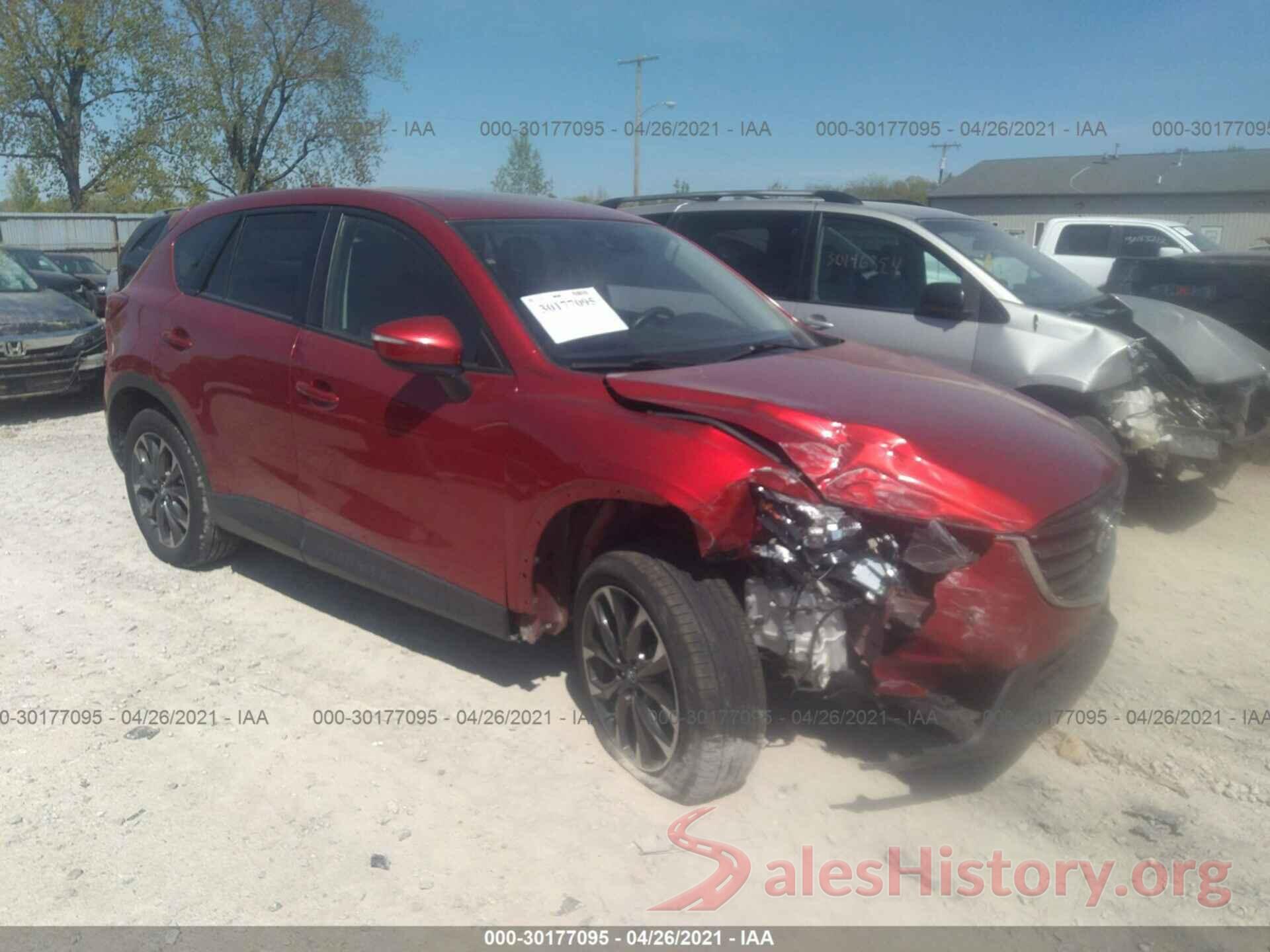 JM3KE4DY4G0682609 2016 MAZDA CX-5