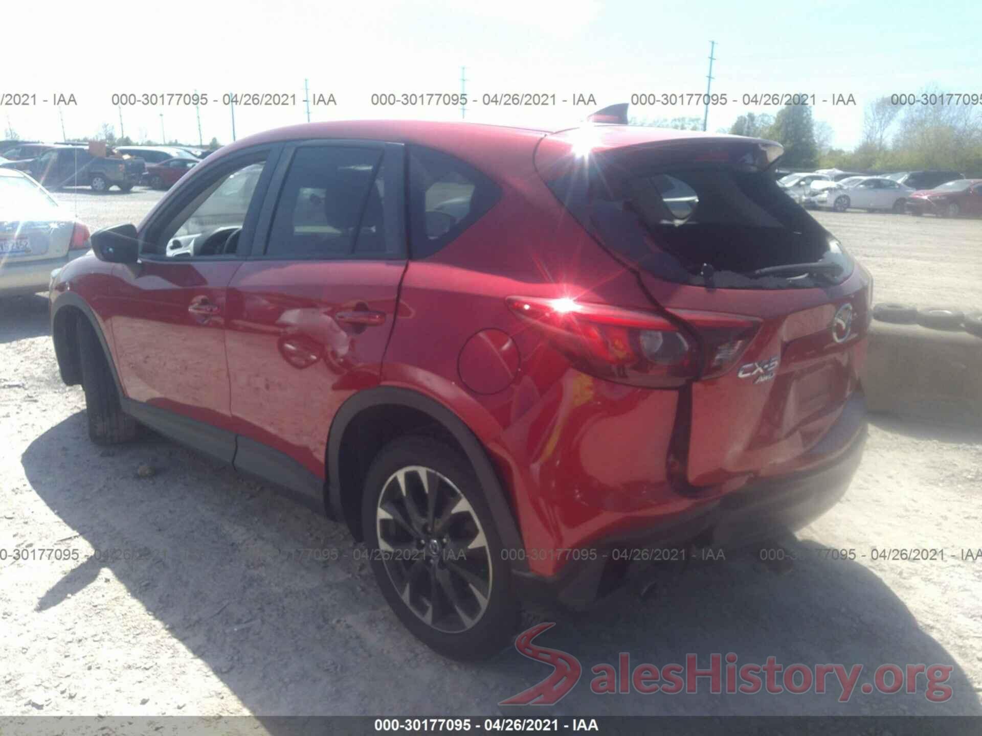 JM3KE4DY4G0682609 2016 MAZDA CX-5