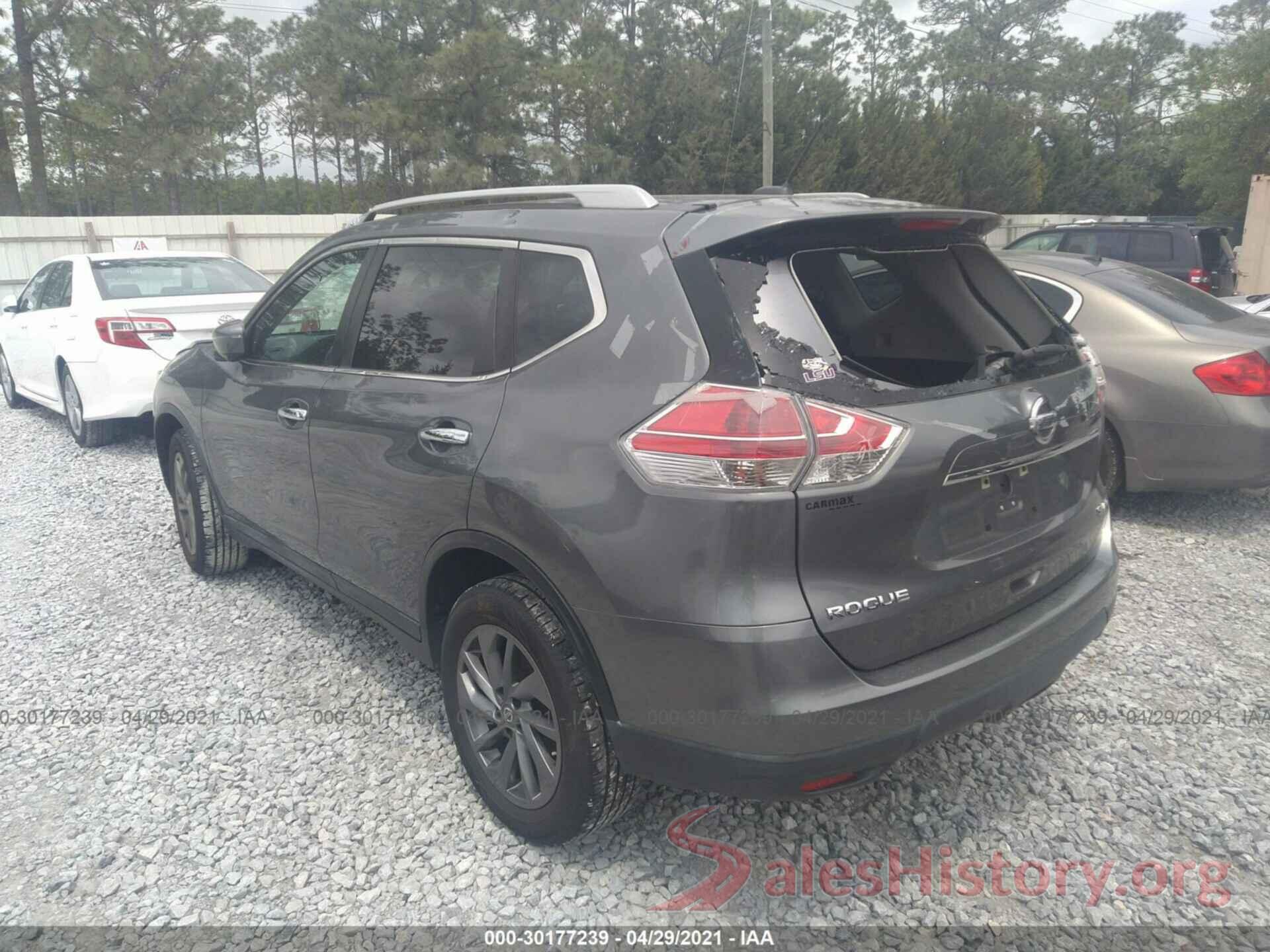 5N1AT2MV6GC784685 2016 NISSAN ROGUE