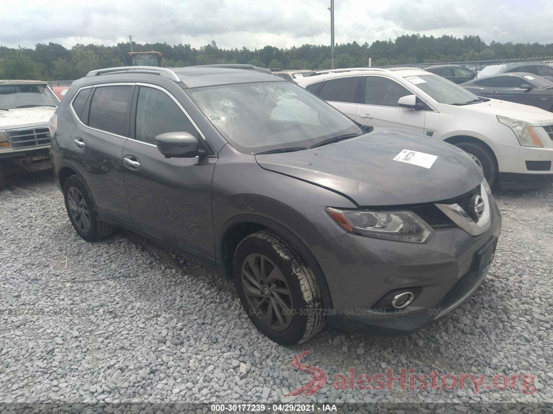 5N1AT2MV6GC784685 2016 NISSAN ROGUE