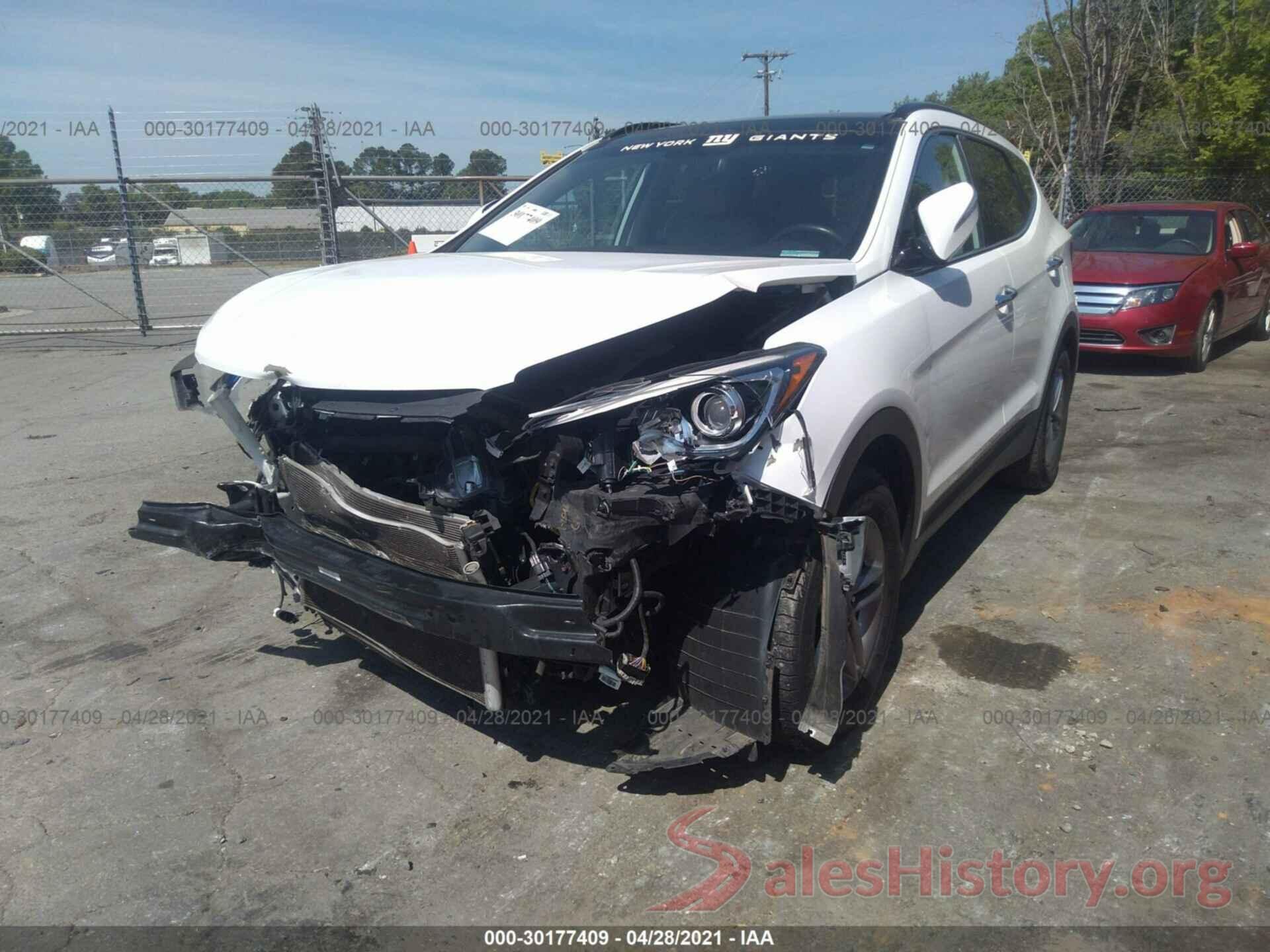 5XYZU3LB5HG387774 2017 HYUNDAI SANTA FE SPORT