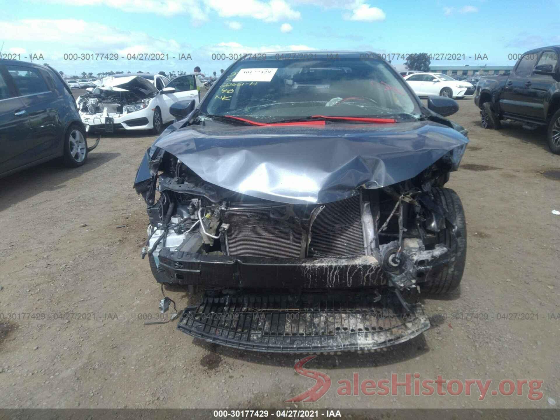 5YFBURHE8GP389097 2016 TOYOTA COROLLA