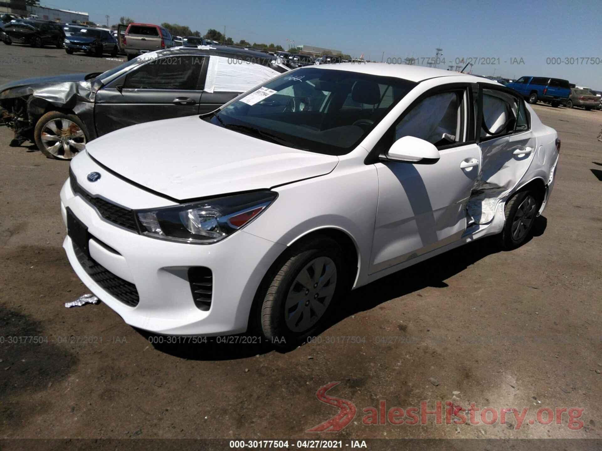 3KPA24AD4LE266530 2020 KIA RIO