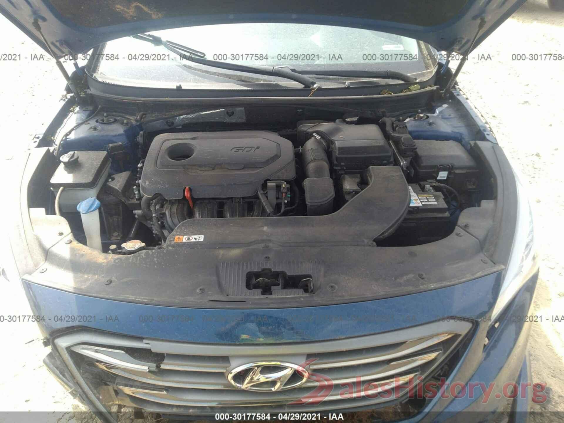 5NPE34AFXGH302657 2016 HYUNDAI SONATA