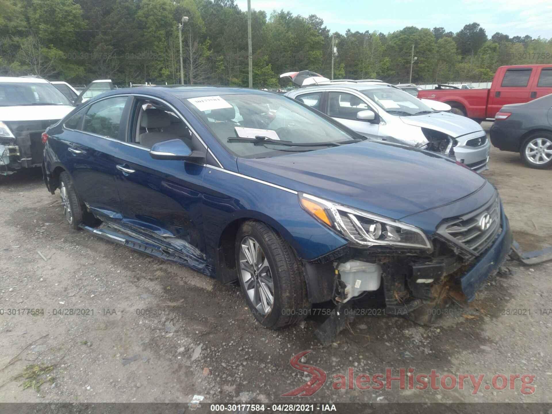 5NPE34AFXGH302657 2016 HYUNDAI SONATA