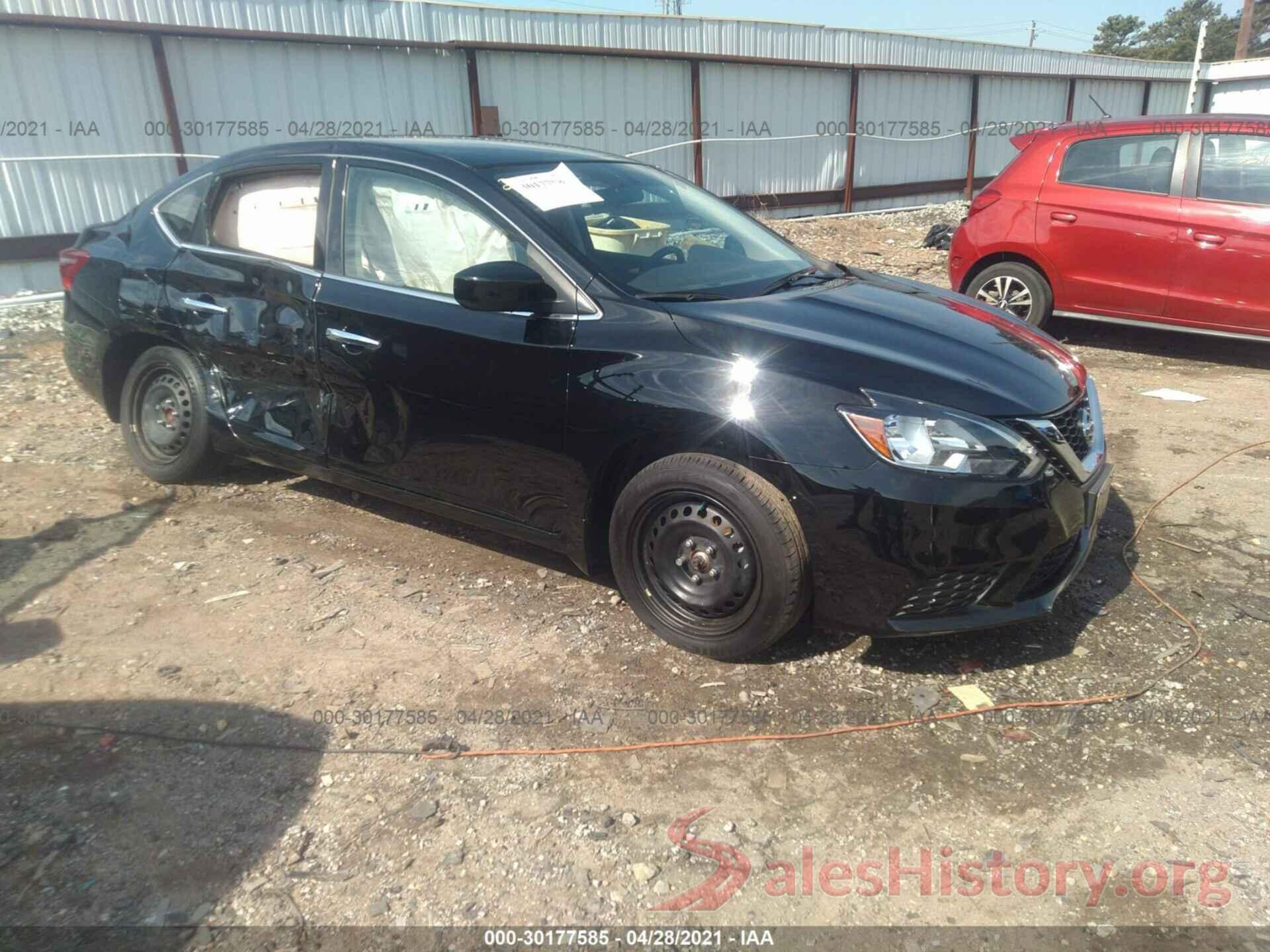 3N1AB7AP7KY337988 2019 NISSAN SENTRA