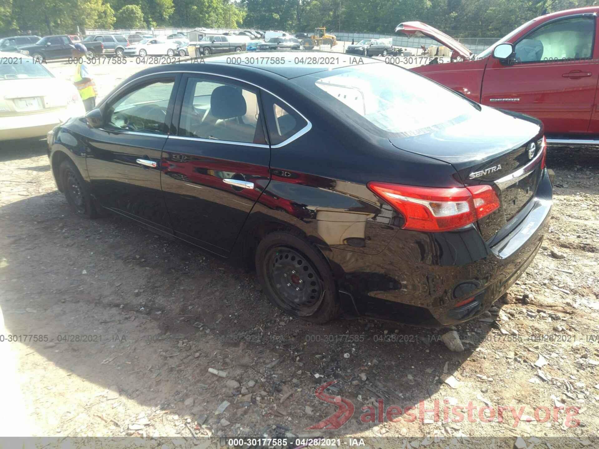 3N1AB7AP7KY337988 2019 NISSAN SENTRA