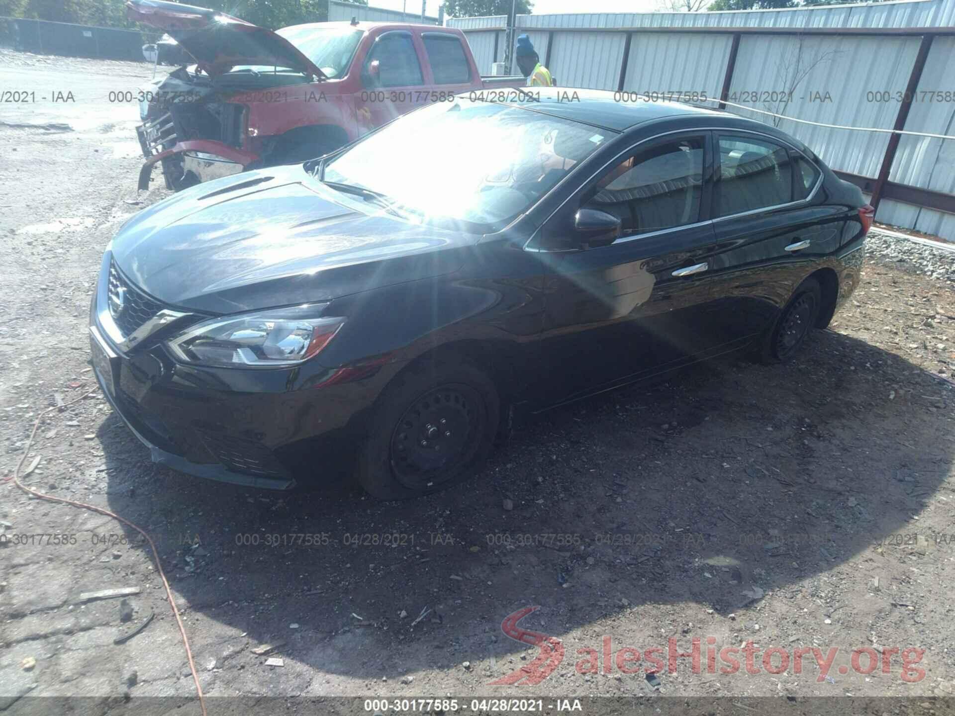 3N1AB7AP7KY337988 2019 NISSAN SENTRA