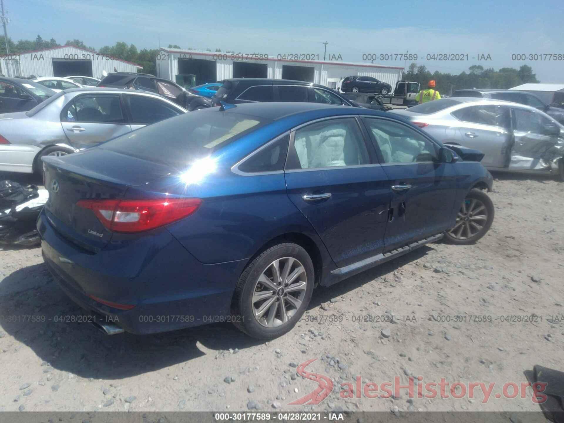 5NPE34AF3GH431095 2016 HYUNDAI SONATA