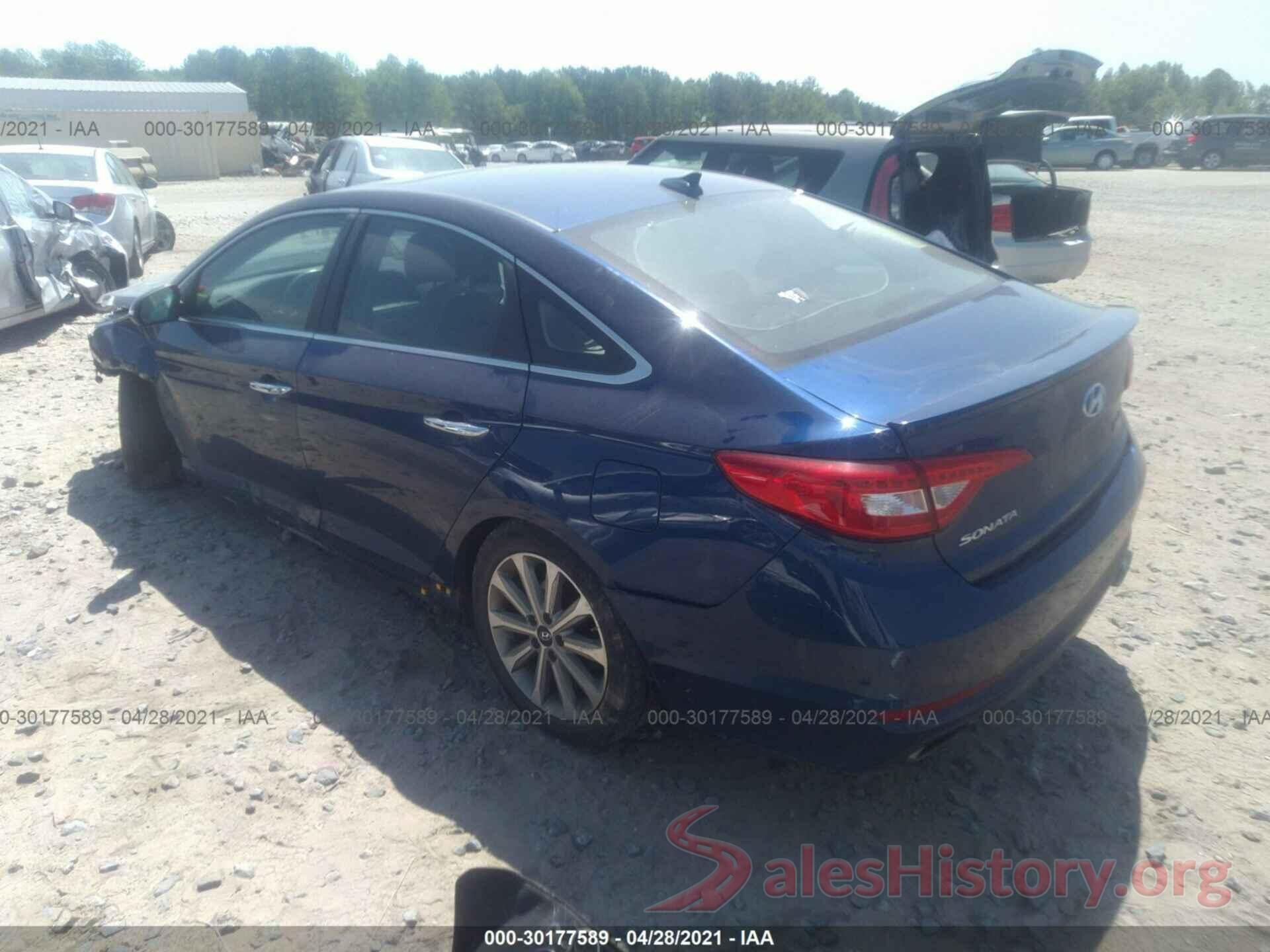 5NPE34AF3GH431095 2016 HYUNDAI SONATA