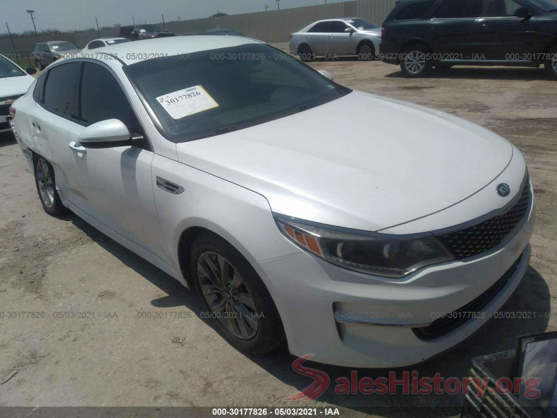 5XXGU4L38GG018058 2016 KIA OPTIMA