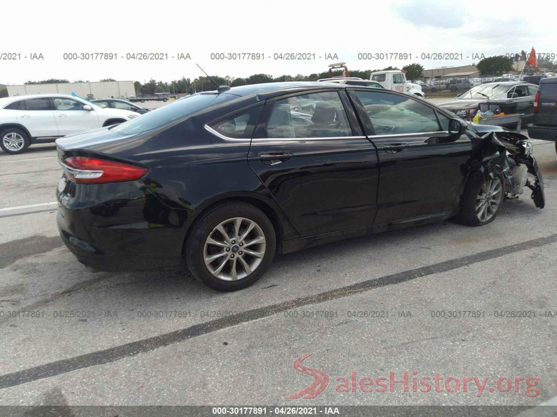 3FA6P0HD3HR154619 2017 FORD FUSION