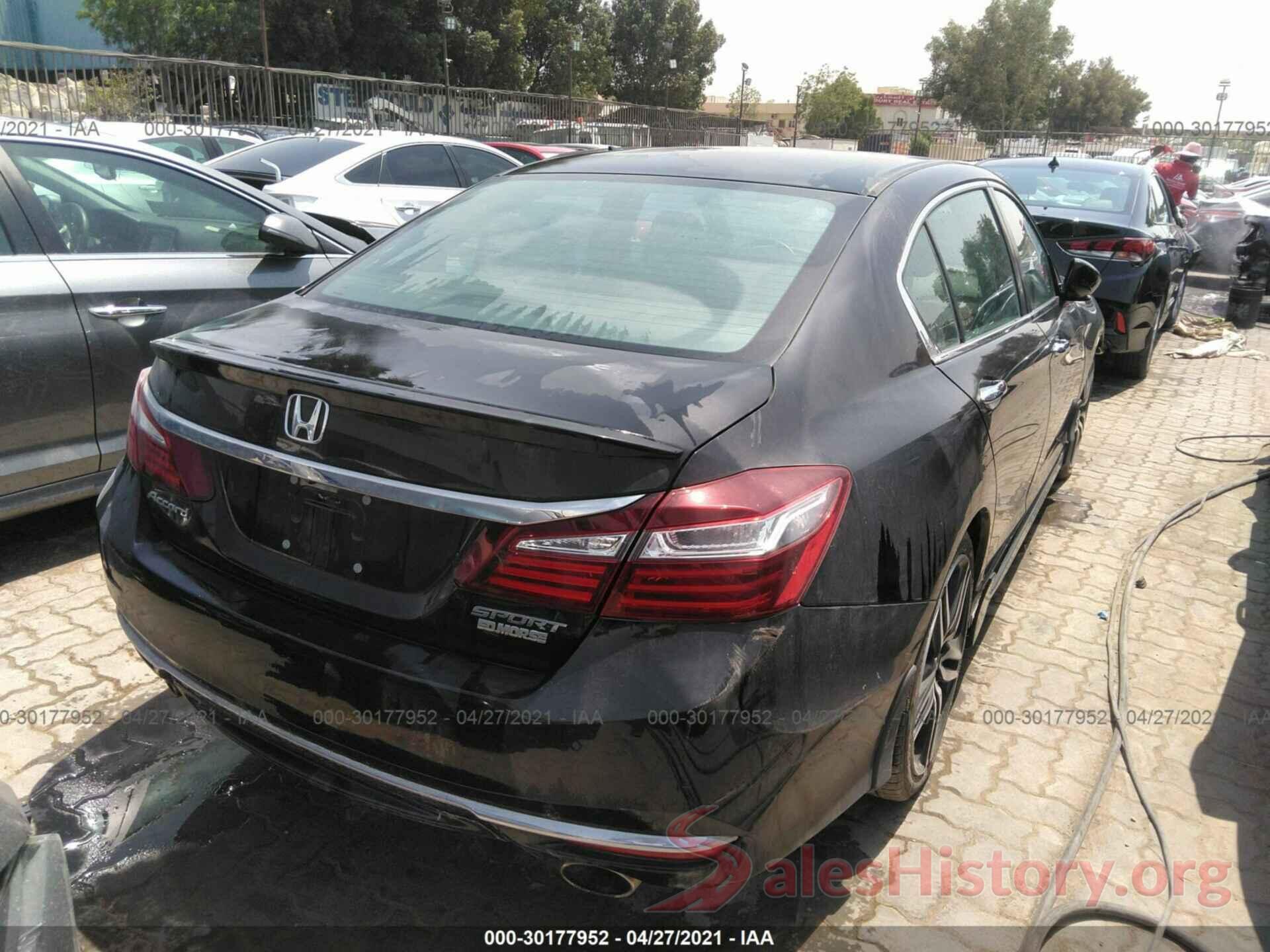 1HGCK2F55HA263870 2017 HONDA ACCORD