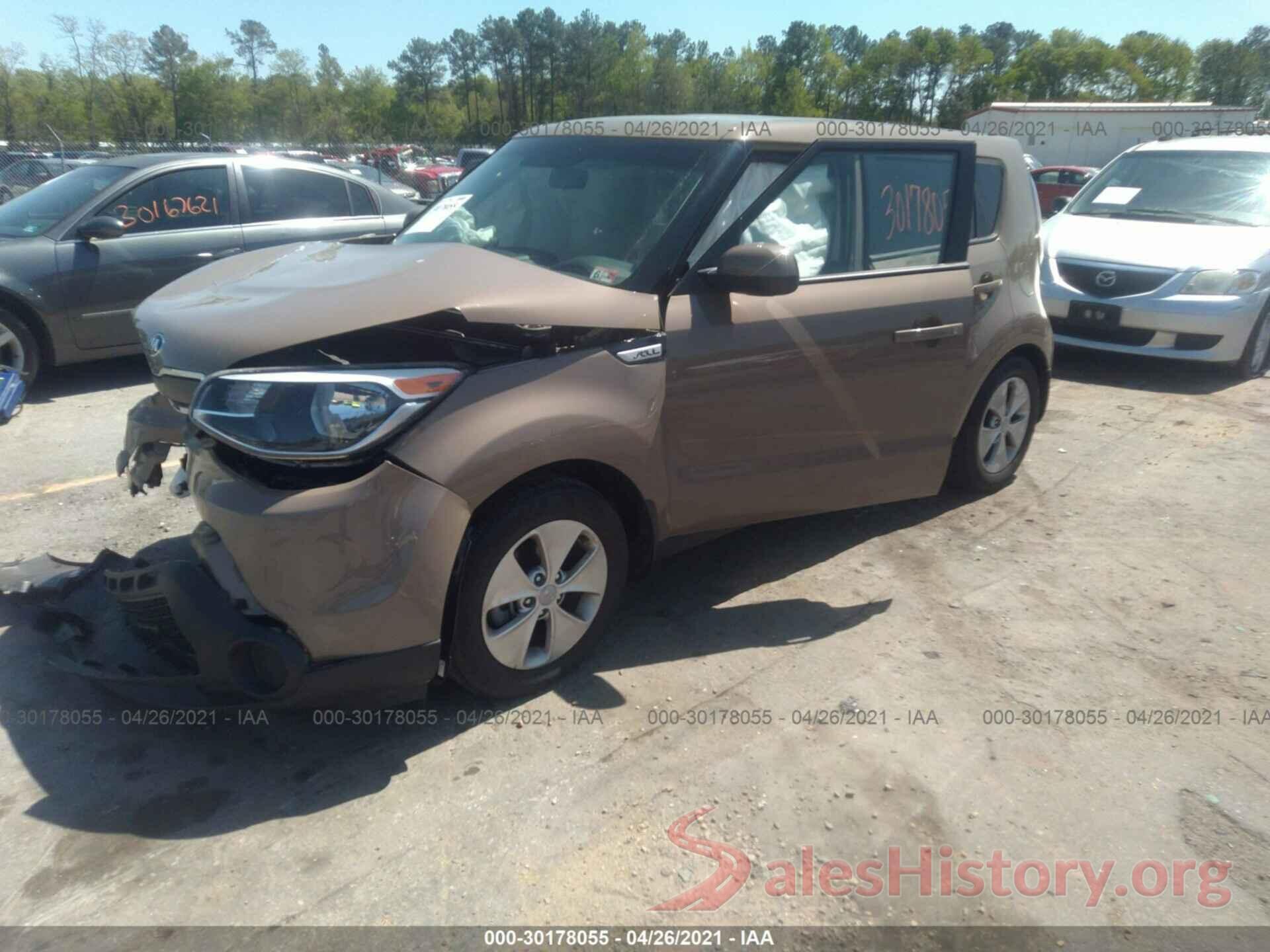 KNDJN2A21G7291952 2016 KIA SOUL